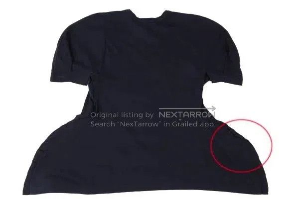 Comme des Garcons Comme Des Garcons Navy Retro Lace Deformed Top Size S / US 4 / IT 40 - 3 Thumbnail