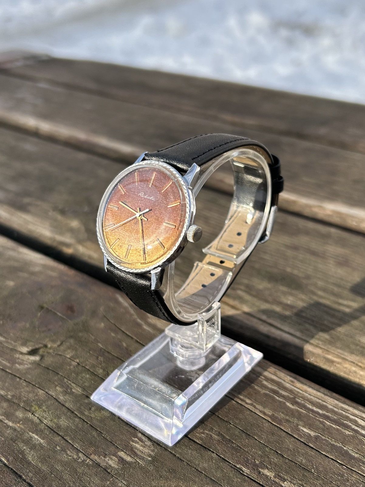 Vintage Vintage Watch Raketa Mechanical Authentic 1980s Size ONE SIZE - 5 Thumbnail