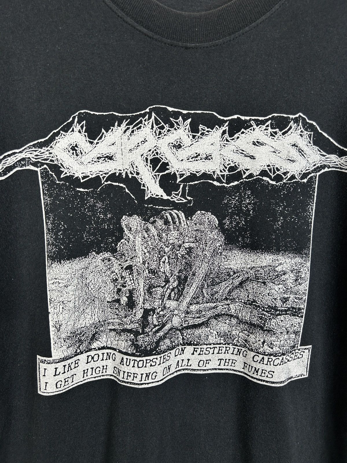 Band Tees Vintage Carcass Flesh Ripping Sonic Torment T-Shirt ~M Size US M / EU 48-50 / 2 - 2 Thumbnail