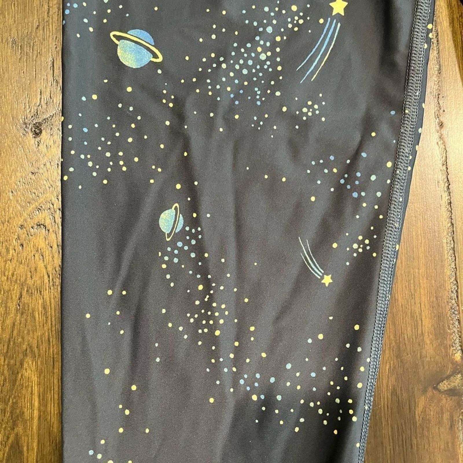 Vintage NWOT Victoria's Secret Sport Space Print Leggings - Size S Size 24" / US 00 / IT 34 - 4 Thumbnail