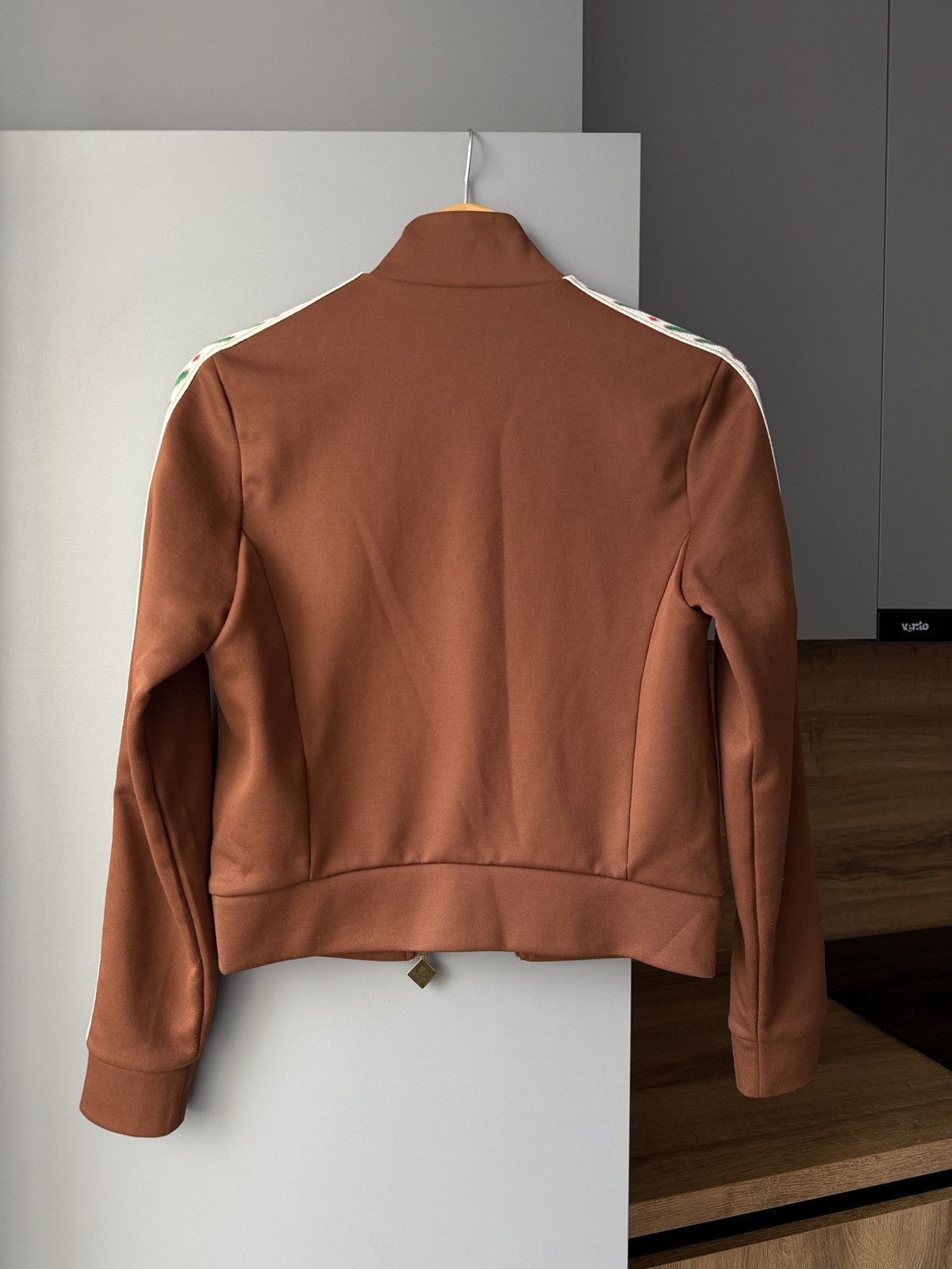 Casablanca Casablanca Laurel Brown Track Suit in Tricot-Knit Size 25" / US 0 / IT 36 - 11 Thumbnail