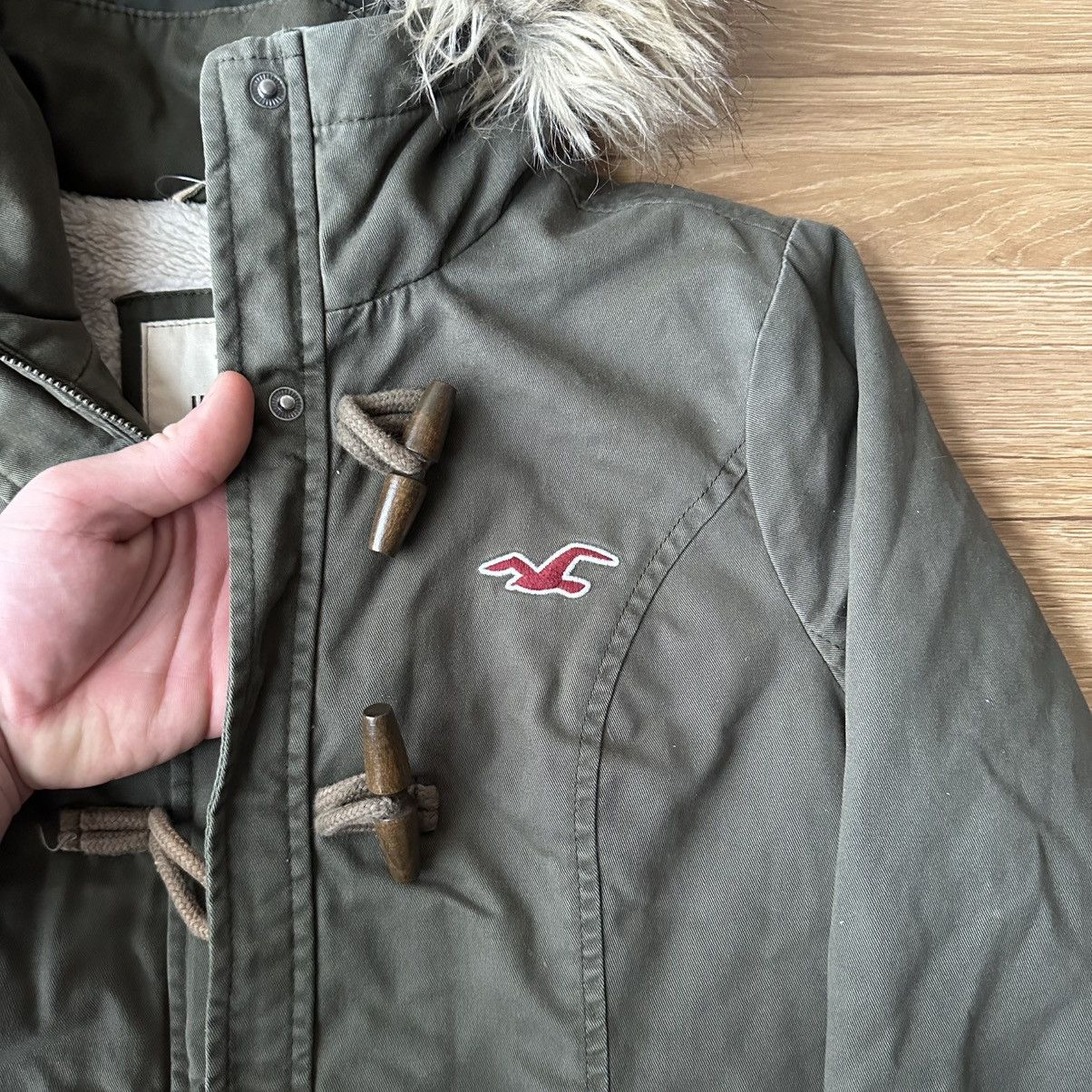If Six Was Nine 90s Hollister Fur Jacket IfSixWasNine BabyDoll y2K Cropped Size L / US 10 / IT 46 - 4 Thumbnail