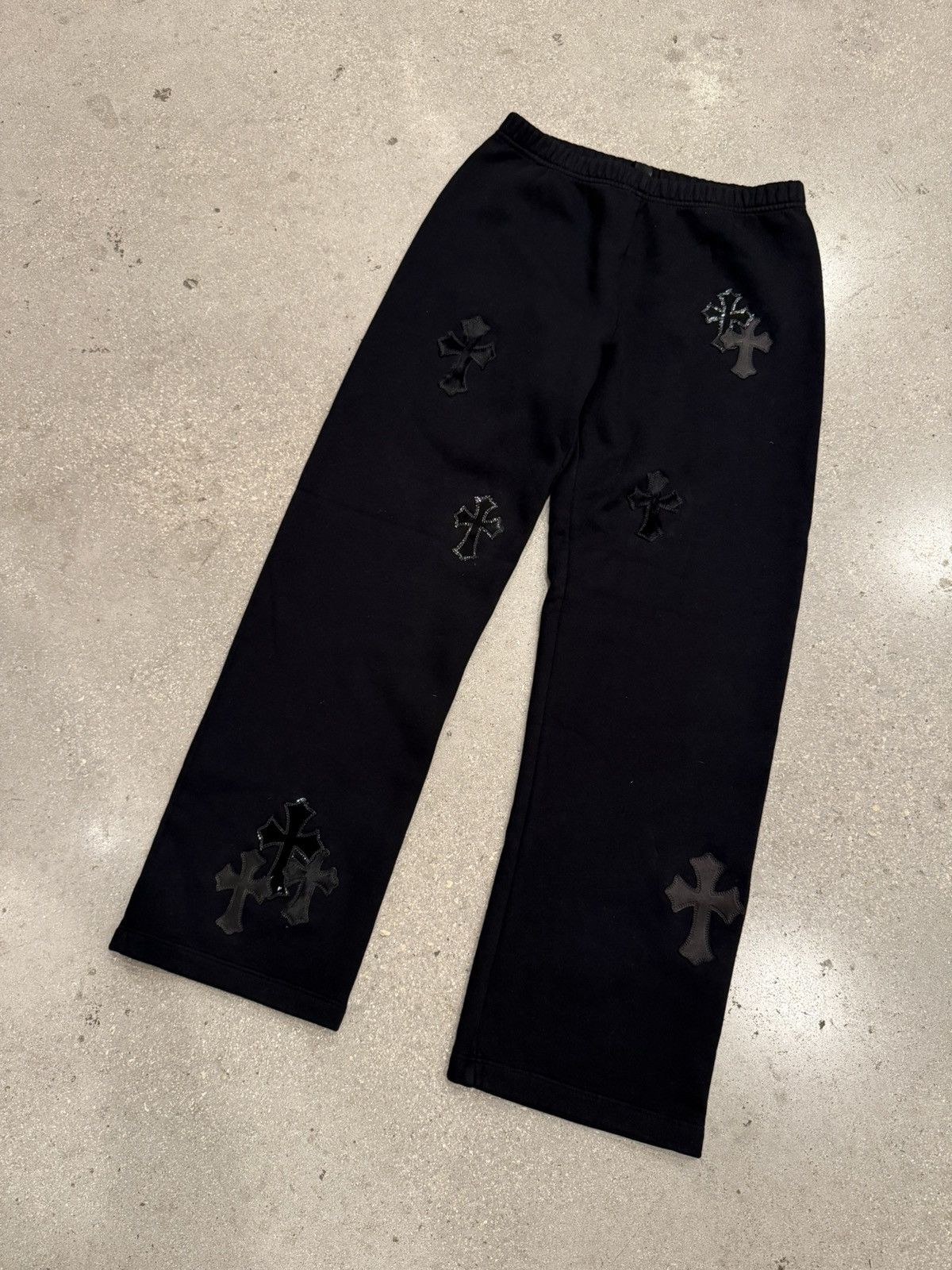 Chrome Hearts Chrome Hearts Cross Patch SweatPants Size US 36 / EU 52 - 1 Thumbnail