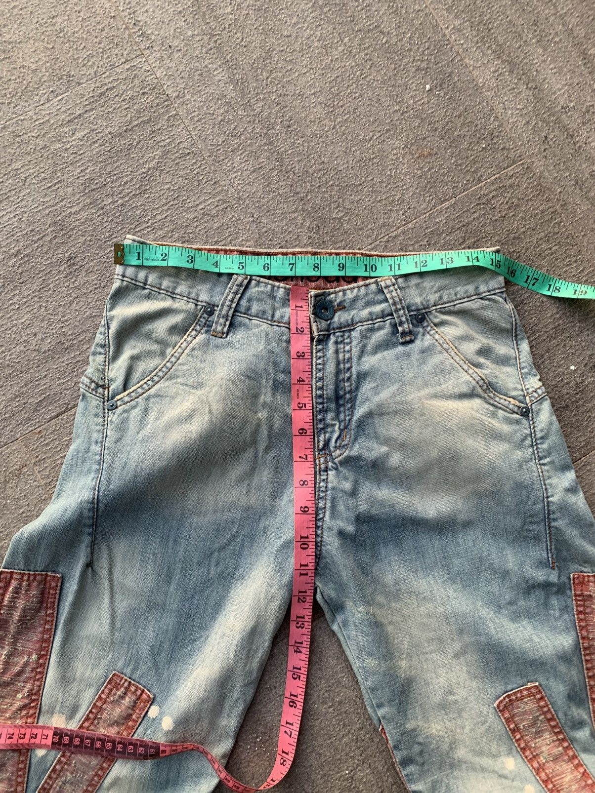 Japanese Brand Joneaa Art Jeans Pants Size US 30 / EU 46 - 4 Thumbnail