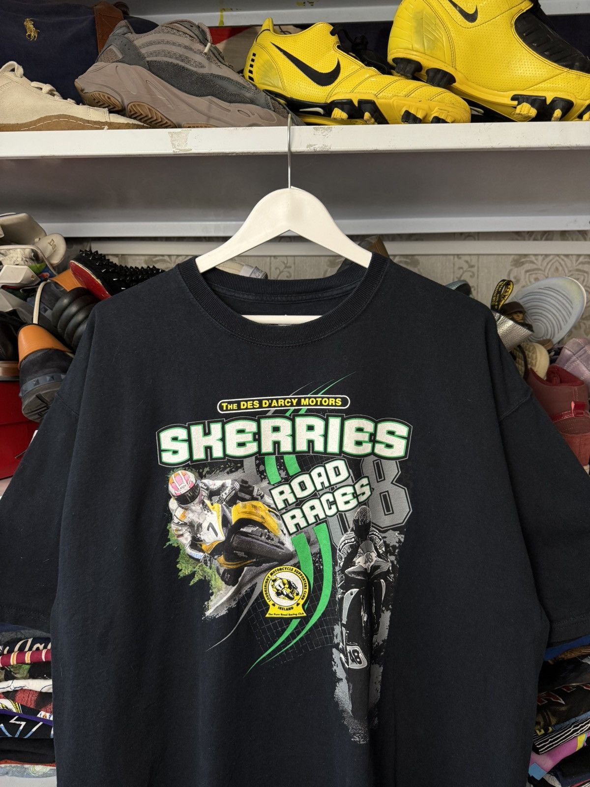 Formula 1 Vintage Moto Racing Skerries Road Races Y2K Size US XXL / EU 58 / 5 - 2 Thumbnail