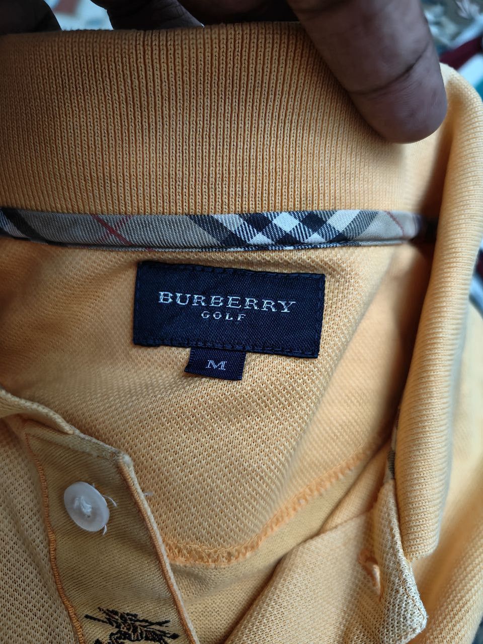 Burberry Burberry Golf Long Sleeve Polo T Size US M / EU 48-50 / 2 - 6 Thumbnail