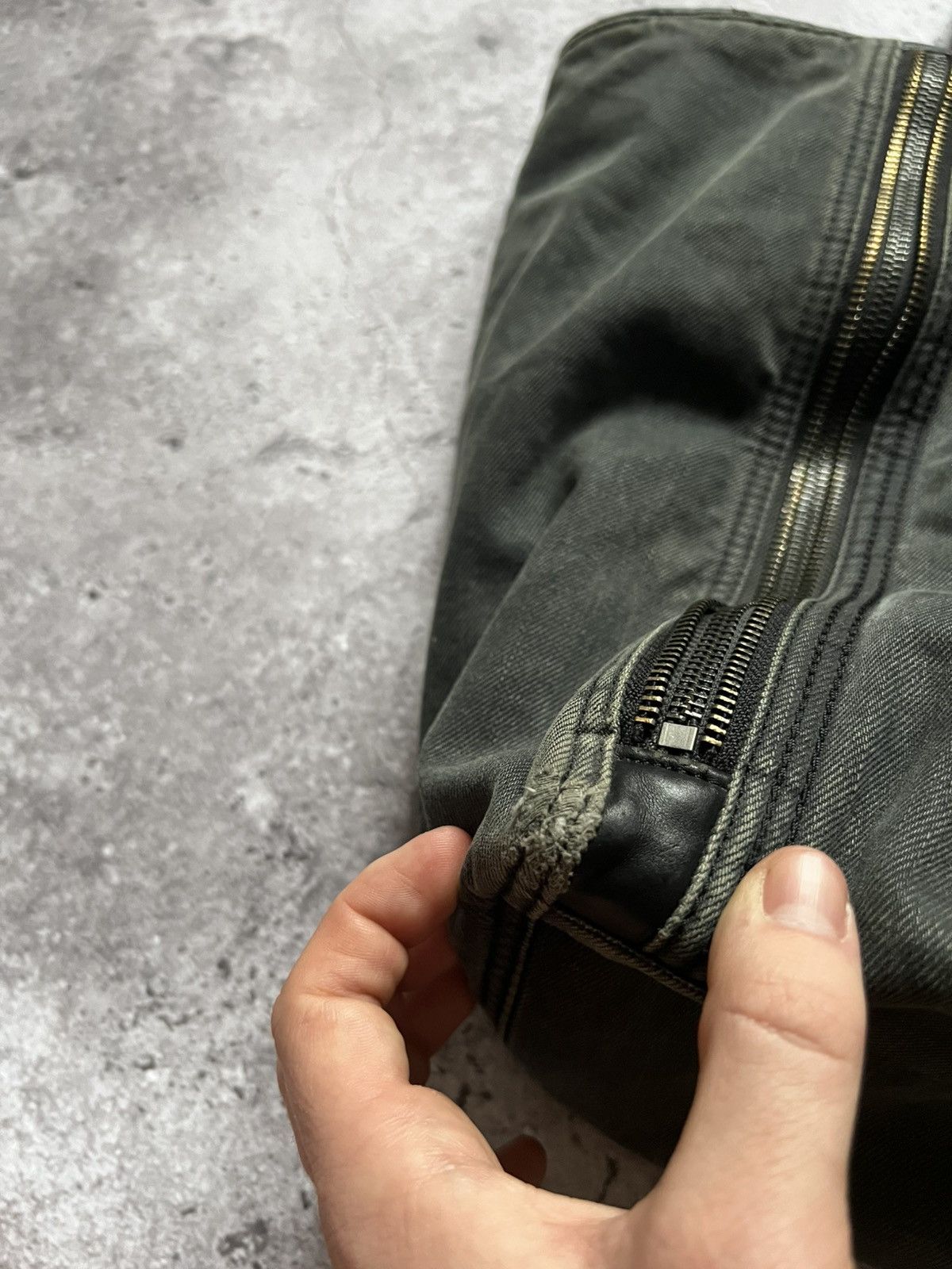 Diesel × Vintage Vintage Diesel Washed Denim Bag Size ONE SIZE - 14 Thumbnail