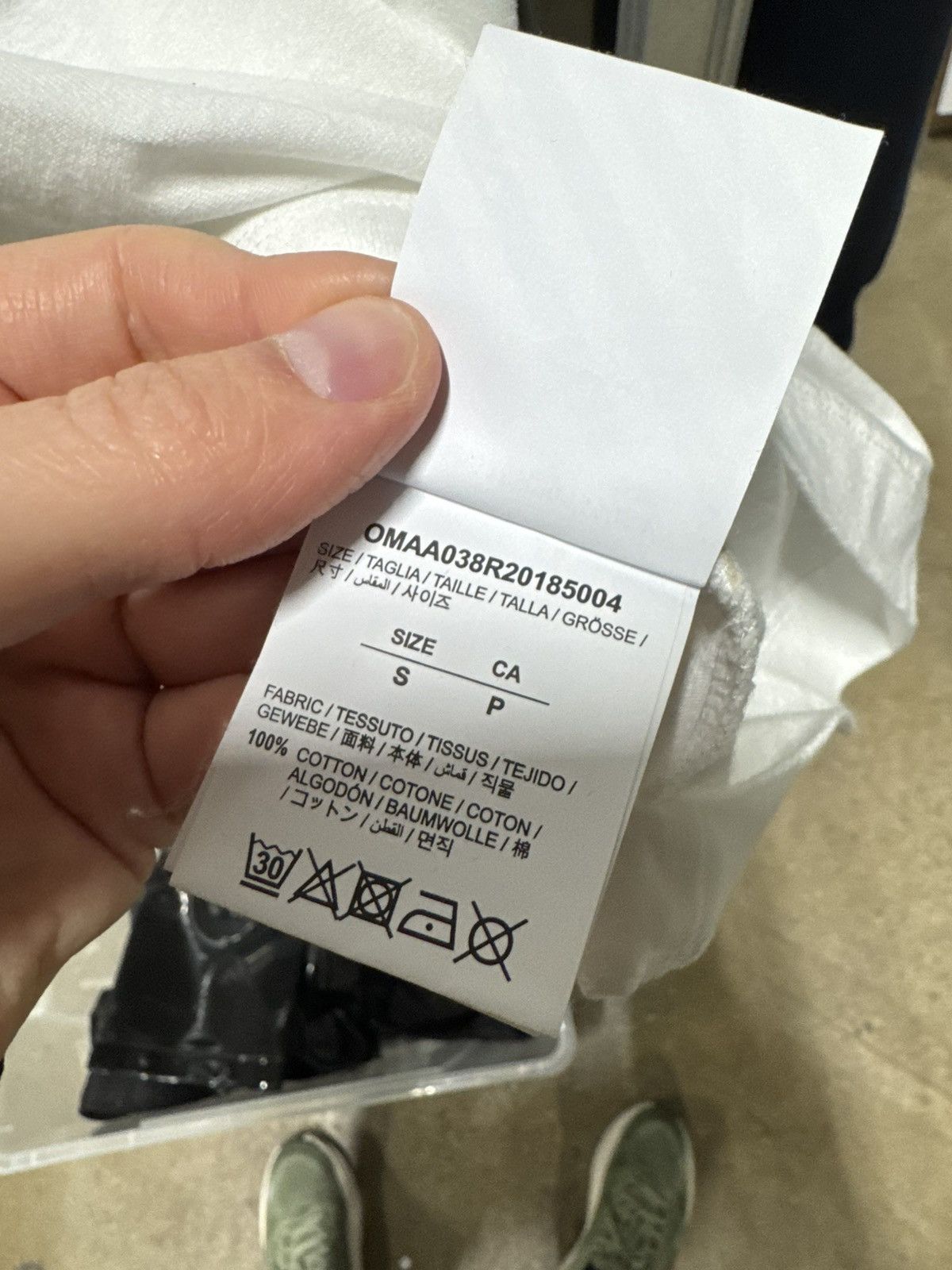 Off-White Off-White Logo T-Shirt NEW 500$ Size US L / EU 52-54 / 3 - 5 Thumbnail
