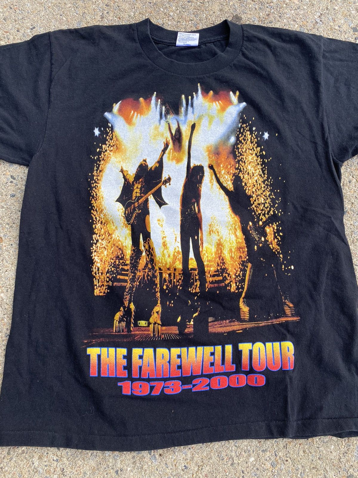 Band Tees × KISS × Vintage Vintage 2000 kiss the farewell tour tee Size US L / EU 52-54 / 3 - 4 Thumbnail
