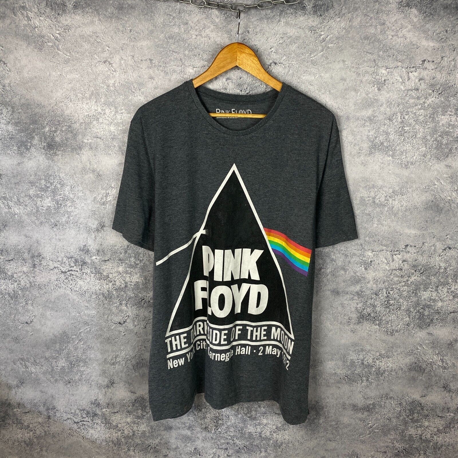 Pink Floyd Pink Floyd The Dark Side Of The Moon Tee Size 2XL Gray ` Size US XXL / EU 58 / 5 - 1 Thumbnail