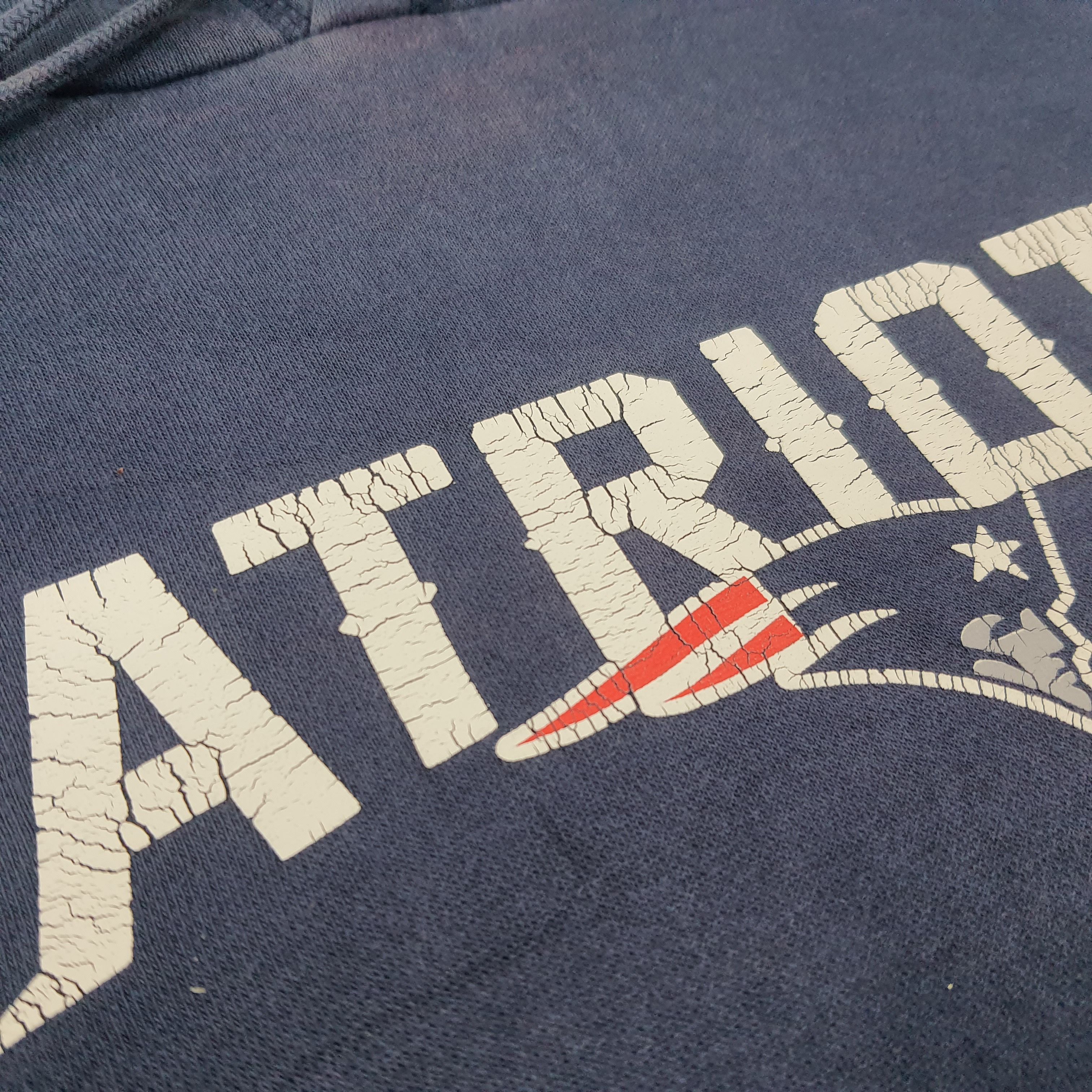 Nike × Vintage Vintage NIKE Patriots USA Sports Hoodie C215N25 Size US XXL / EU 58 / 5 - 2 Thumbnail