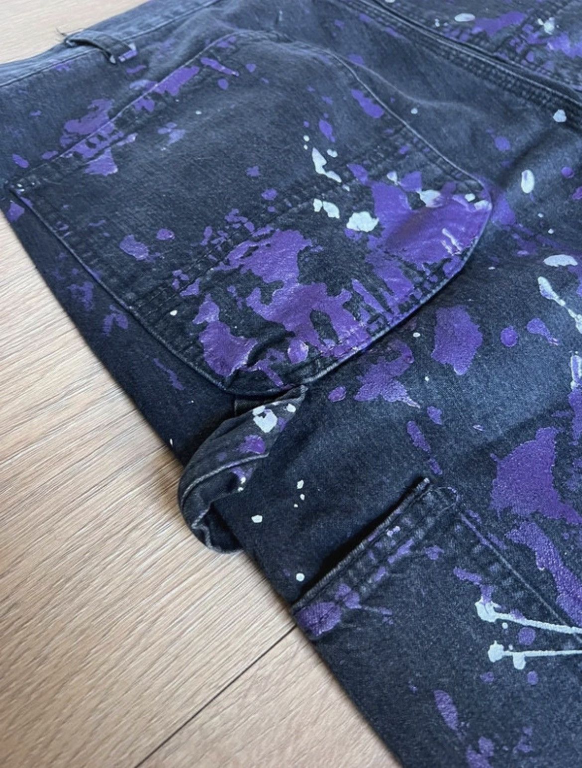 Nepenthes Nepenthes x Needles Painter Jeans - Red line Size US 32 / EU 48 - 4 Thumbnail