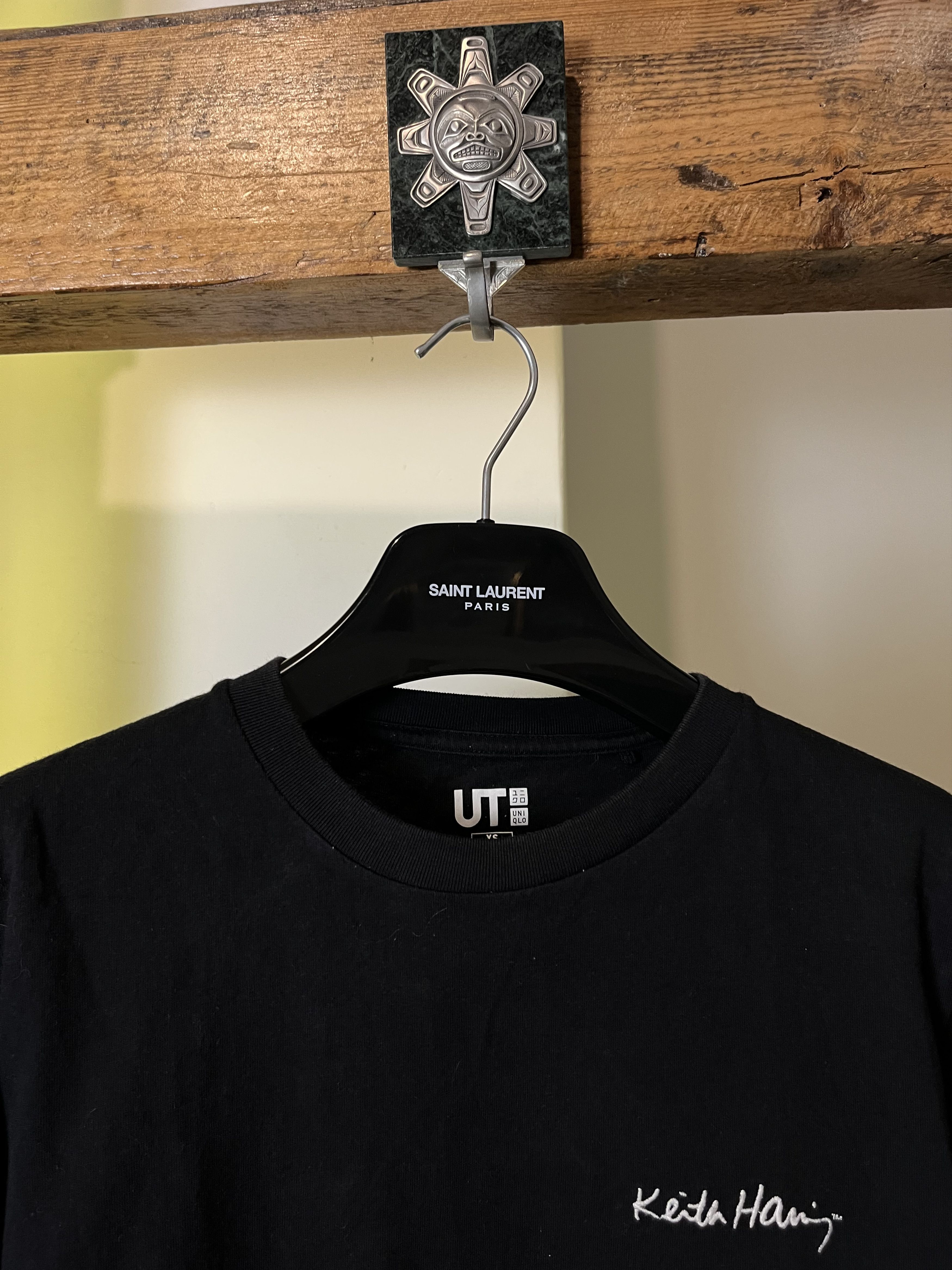 Japanese Brand × Keith Haring Keith Haring x Uniqlo Tokyo Japan Big Logo Size US XS / EU 42 / 0 - 6 Thumbnail