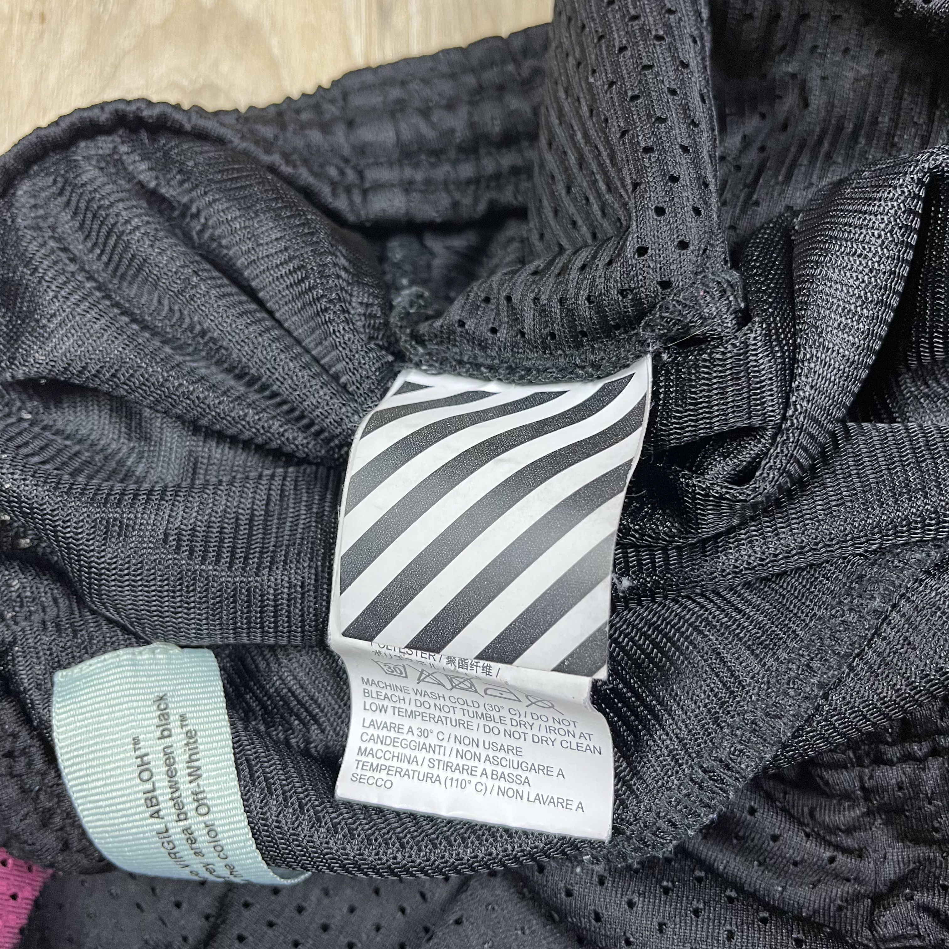 Off-White Off White Impressionism 99 Shorts Black Mesh XL Stencil Size US 32 / EU 48 - 10 Thumbnail
