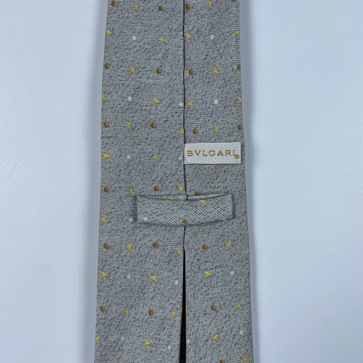 Bvlgari BVLGARI Davide Pizzigoni Designer Silk Tie Size ONE SIZE - 5 Thumbnail