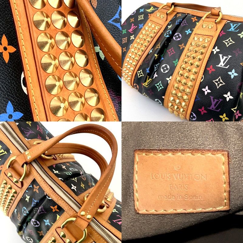 Louis Vuitton Murakami Multi-Tote Bag Stud Cross Bag