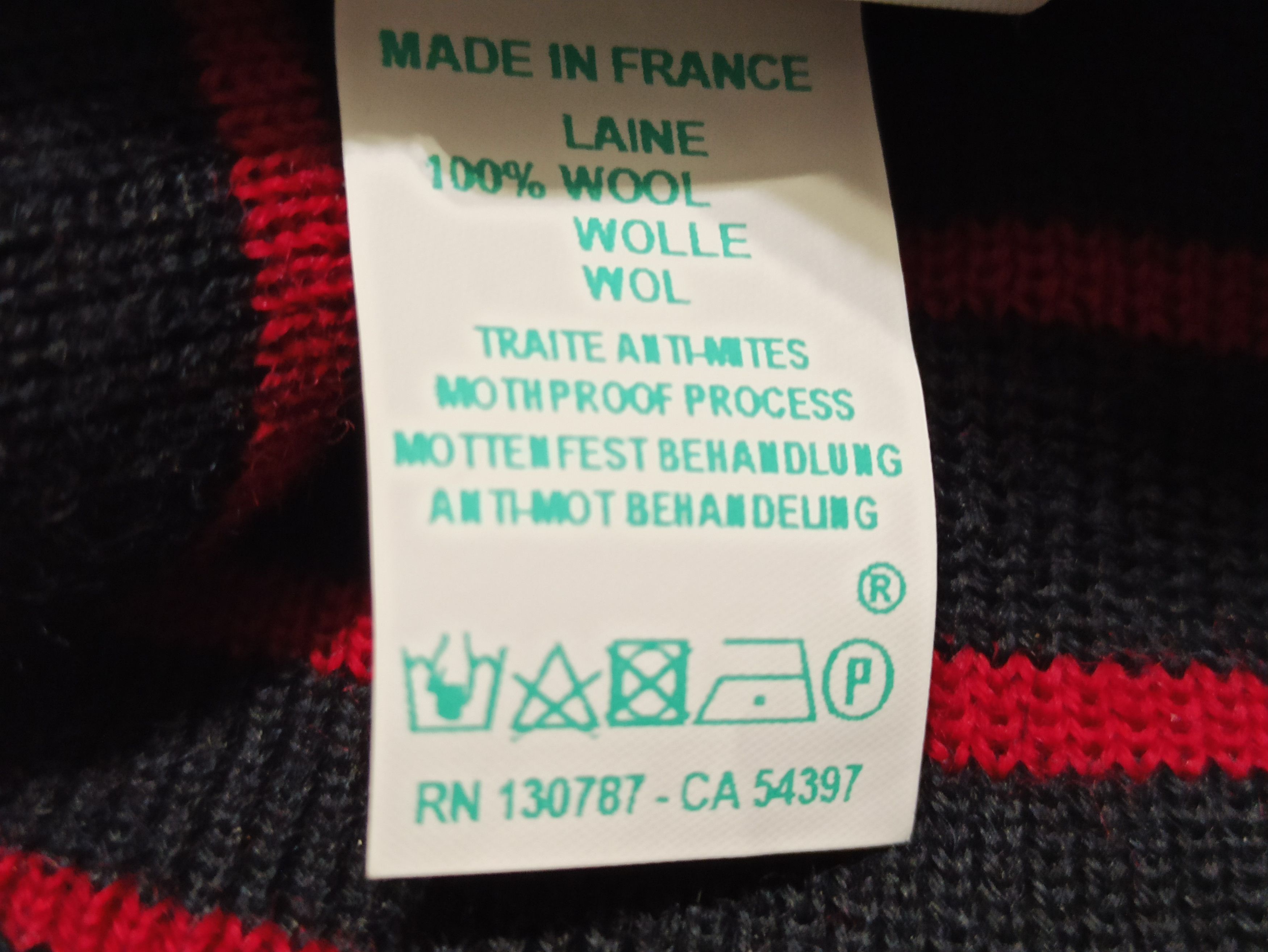 Saint James SAINT JAMES Wool Beanie Knit Hat France Size ONE SIZE - 2 Thumbnail
