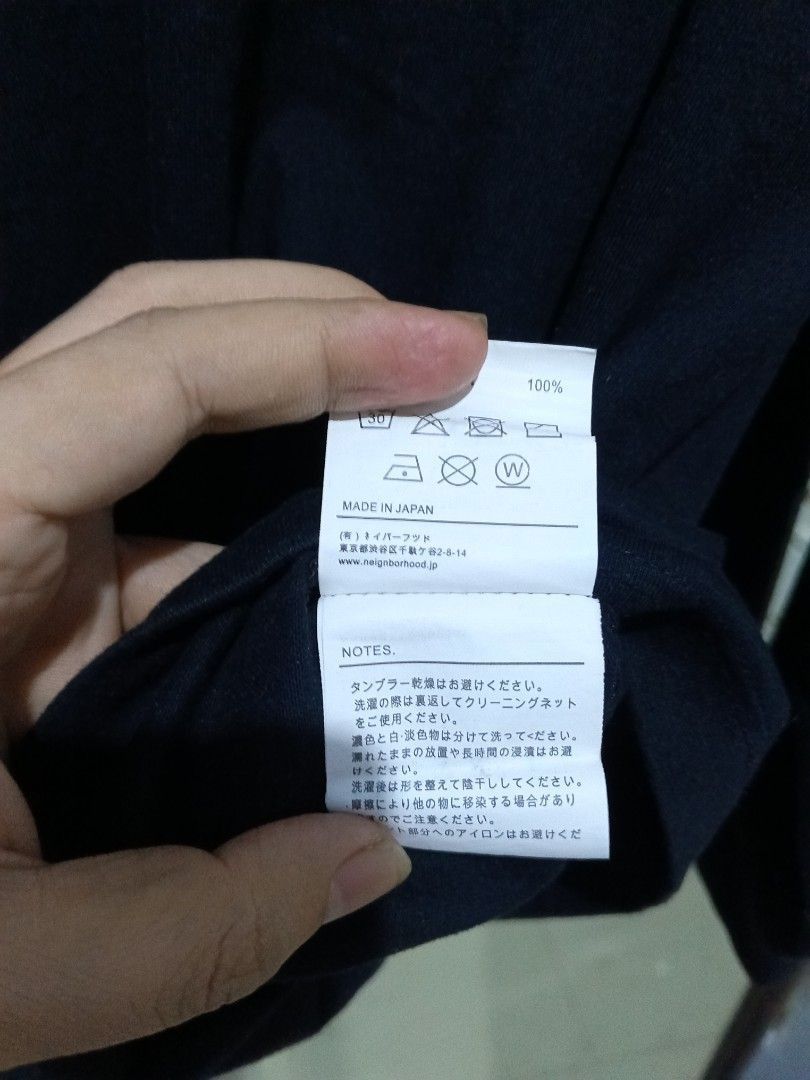 Yohji Yamamoto Yohji Yamamoto x Neighborhood long sleeve Size US M / EU 48-50 / 2 - 6 Thumbnail