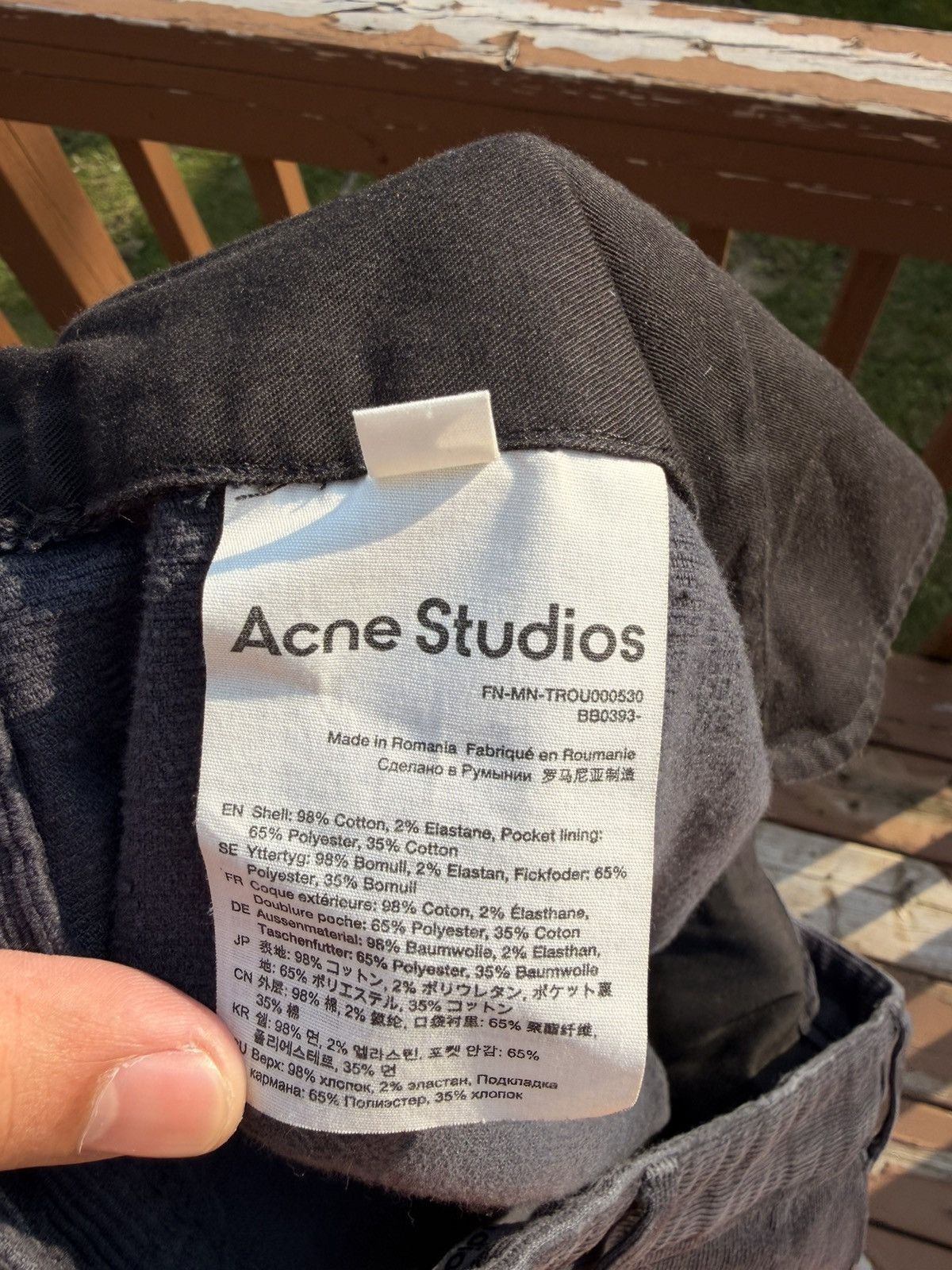 Acne Studios Acne Studios Corduroy Work Pants Size US 34 / EU 50 - 6 Thumbnail