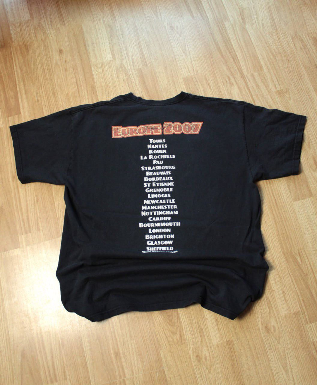 Band Tees 🔥 Deep Purple 2007 Europe Tour Vintage Band Rock T Shirt Size US XL / EU 56 / 4 - 2 Thumbnail