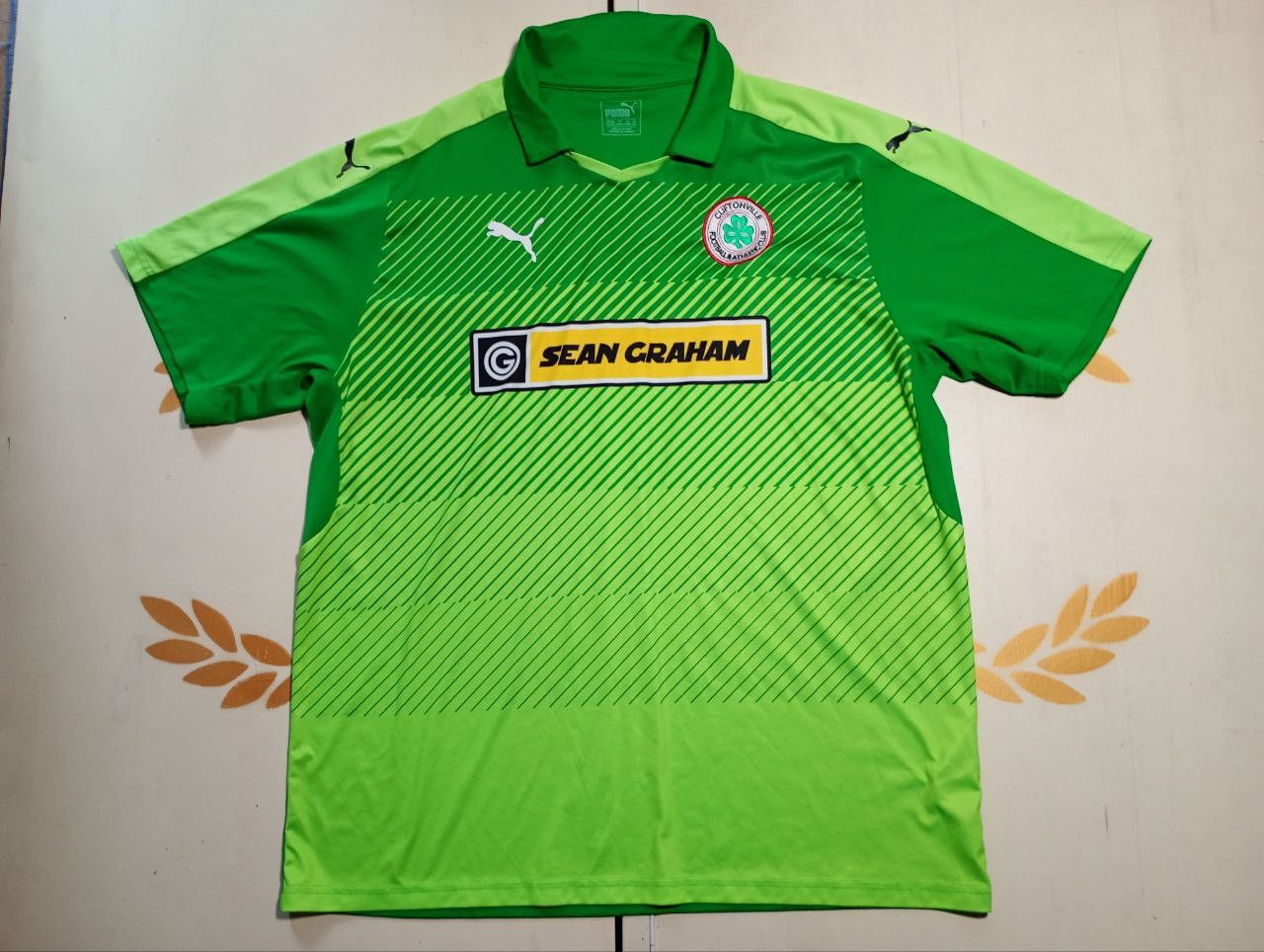 Puma Puma Cliftonville Football&Athletic Club Jersey 2016-2017 Size US XXL / EU 58 / 5 - 1 Thumbnail