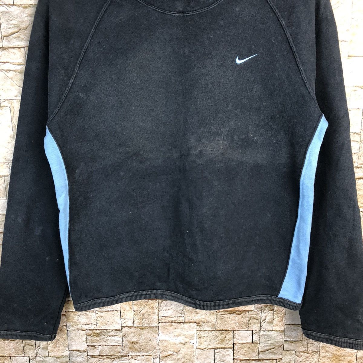 Nike Nike vintage Dark Blue Sweatshirt #A405 Size M / US 6-8 / IT 42-44 - 3 Thumbnail
