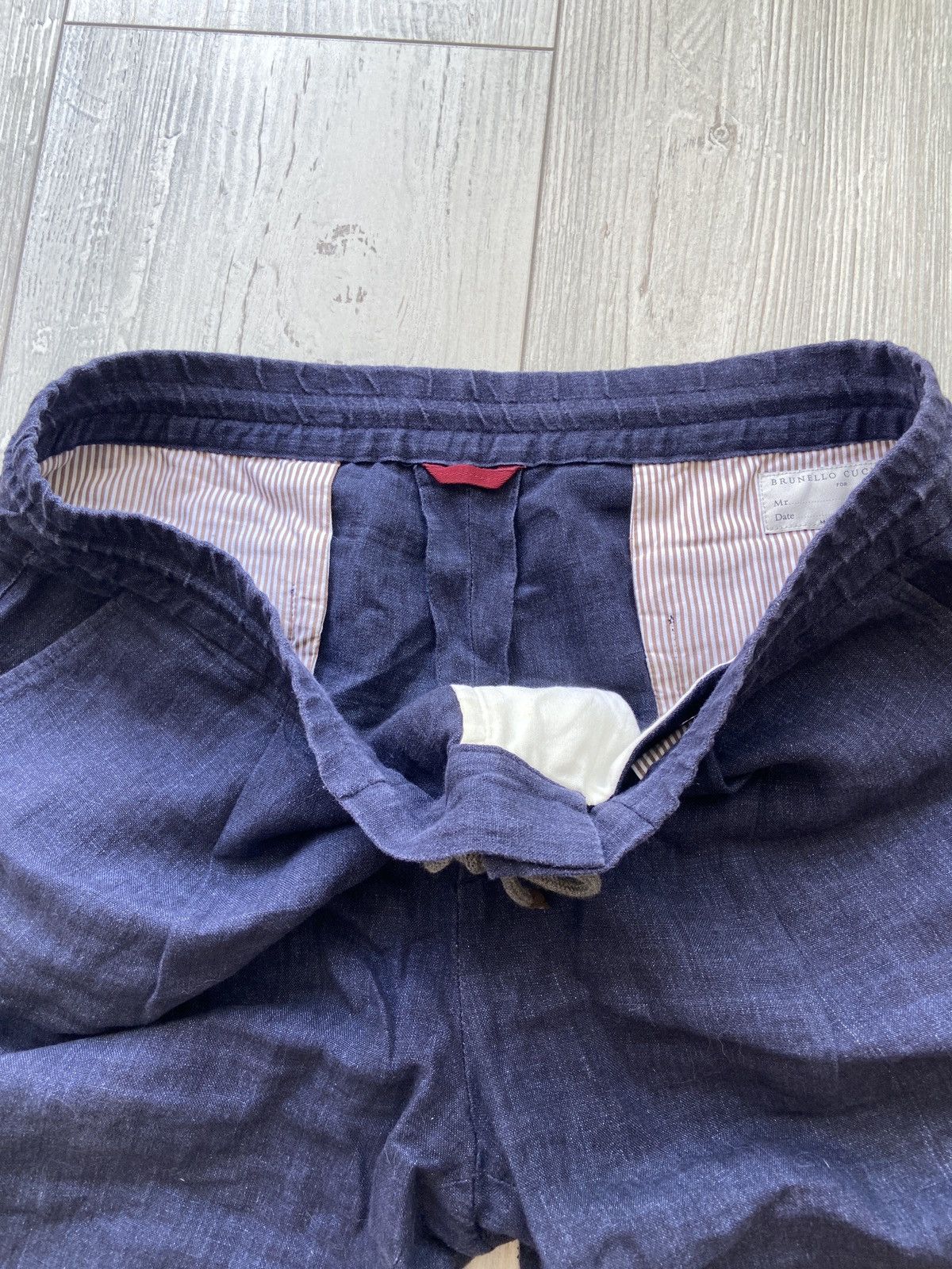 Brunello Cucinelli Brunello Cucinelli Linen Short Size US 38 / EU 54 - 12 Thumbnail