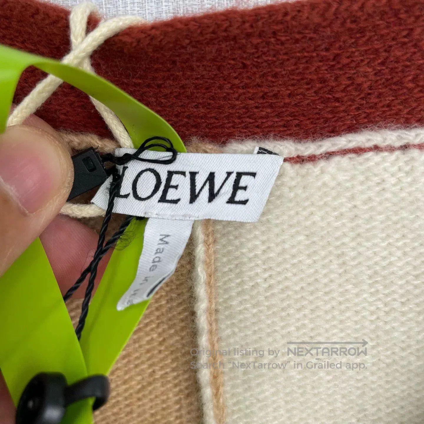 Loewe Loewe Beige Cardigan XS. Size US XS / EU 42 / 0 - 2 Thumbnail