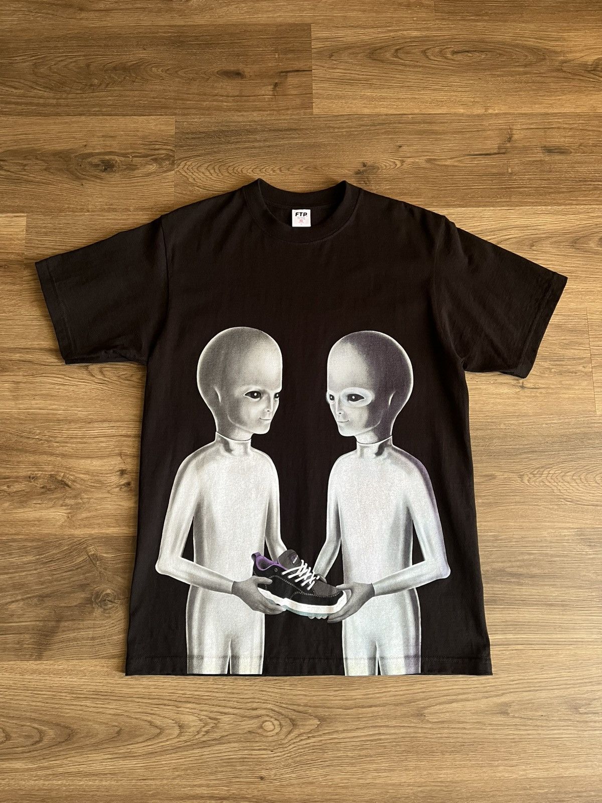 FTP DC Alien Graphic Tee Black Size Large