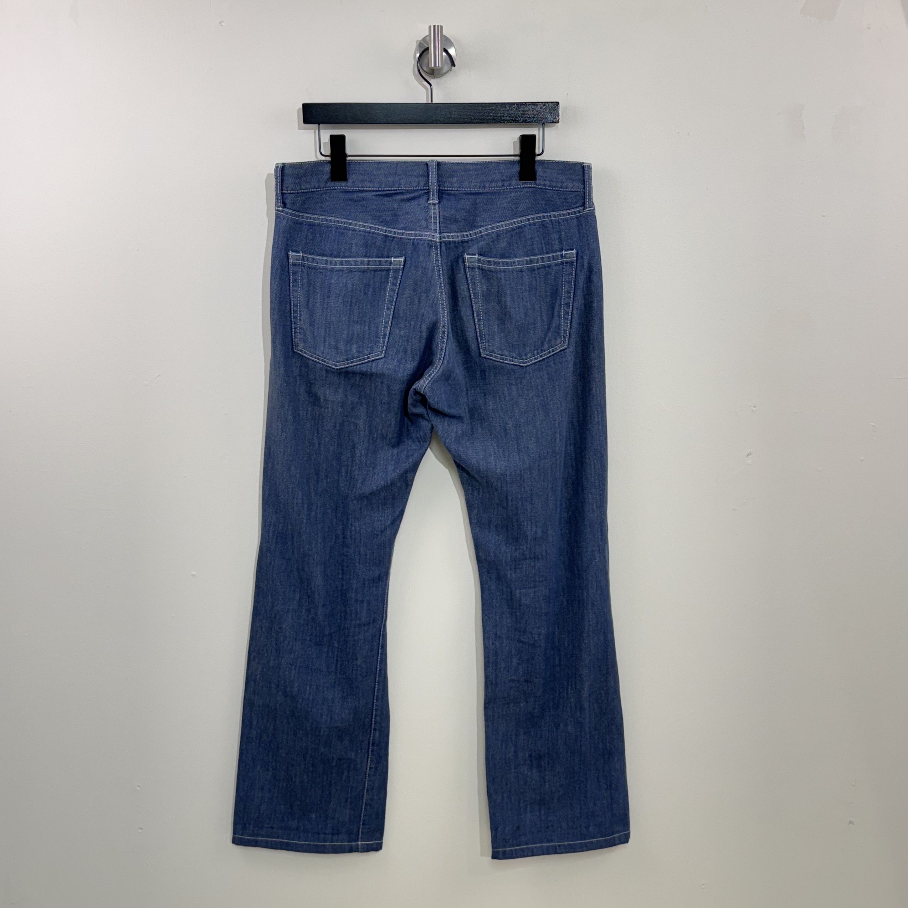 Comme des Garcons Homme Comme des Garcons Homme 2007 Straight Leg Denim Pants Size US 32 / EU 48 - 6 Thumbnail