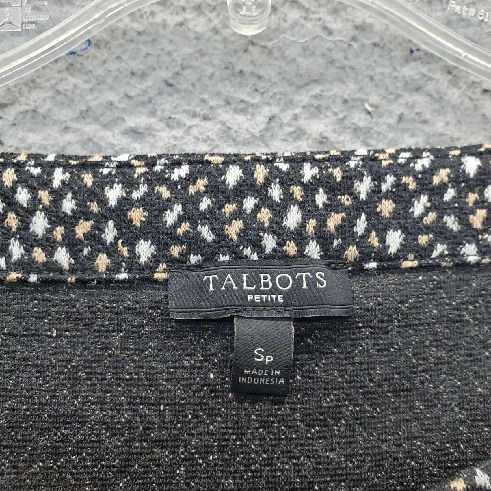 Talbots Talbots Blouse Womens Petite Small Multicolor Polka Dot Cotton Sailor Cuff Button Size S / US 4 / IT 40 - 7 Thumbnail
