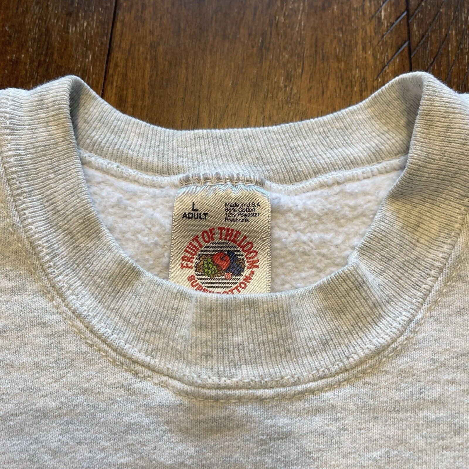 Fruit Of The Loom WASHINGTON SQUARE Jennifer Jason Leigh movie Crew Sweatshirt Size US L / EU 52-54 / 3 - 6 Thumbnail