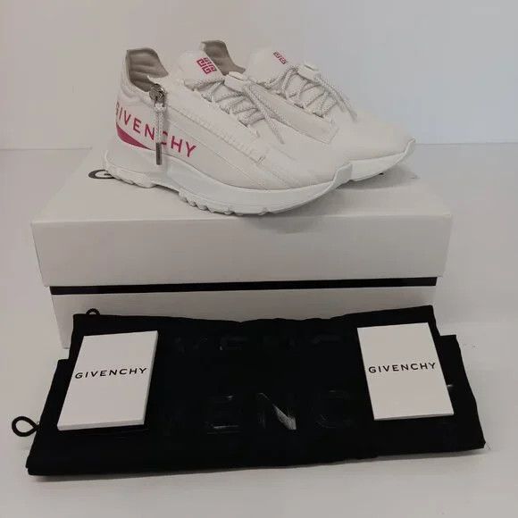 Givenchy GIVENCHY Spectre Runner White Fuchsia Low Top Sneakers-EU37 Size US 7 / IT 37 - 1 Thumbnail