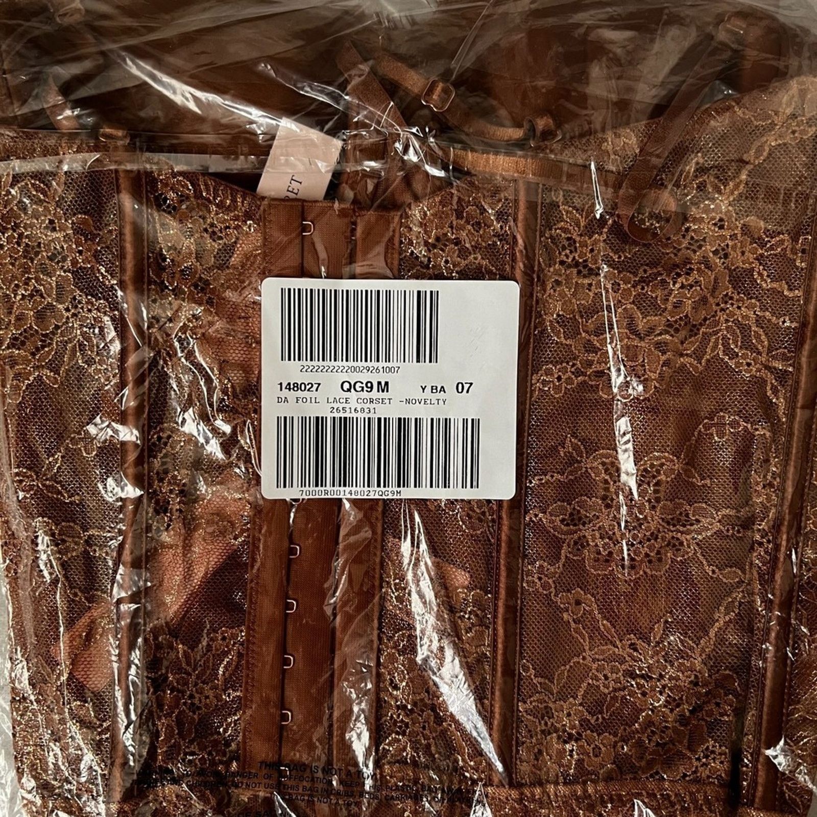 Victoria's Secret Victorias' Secret Very Sexy Floral Lace Corset Top, M/36A Size ONE SIZE - 8 Thumbnail
