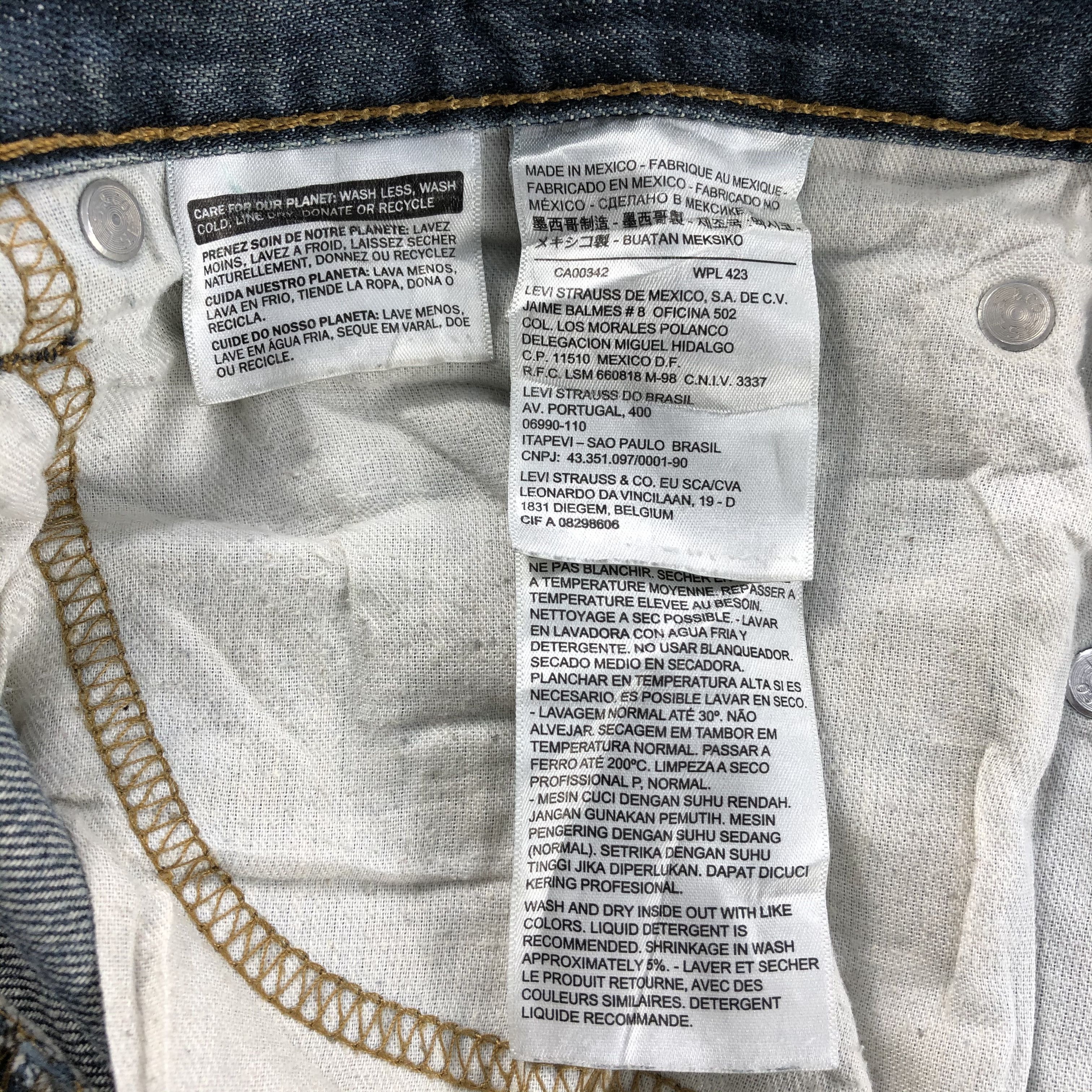 Levi's Vintage Levis 508 Denim Jeans-J1201 Size US 36 / EU 52 - 10 Thumbnail