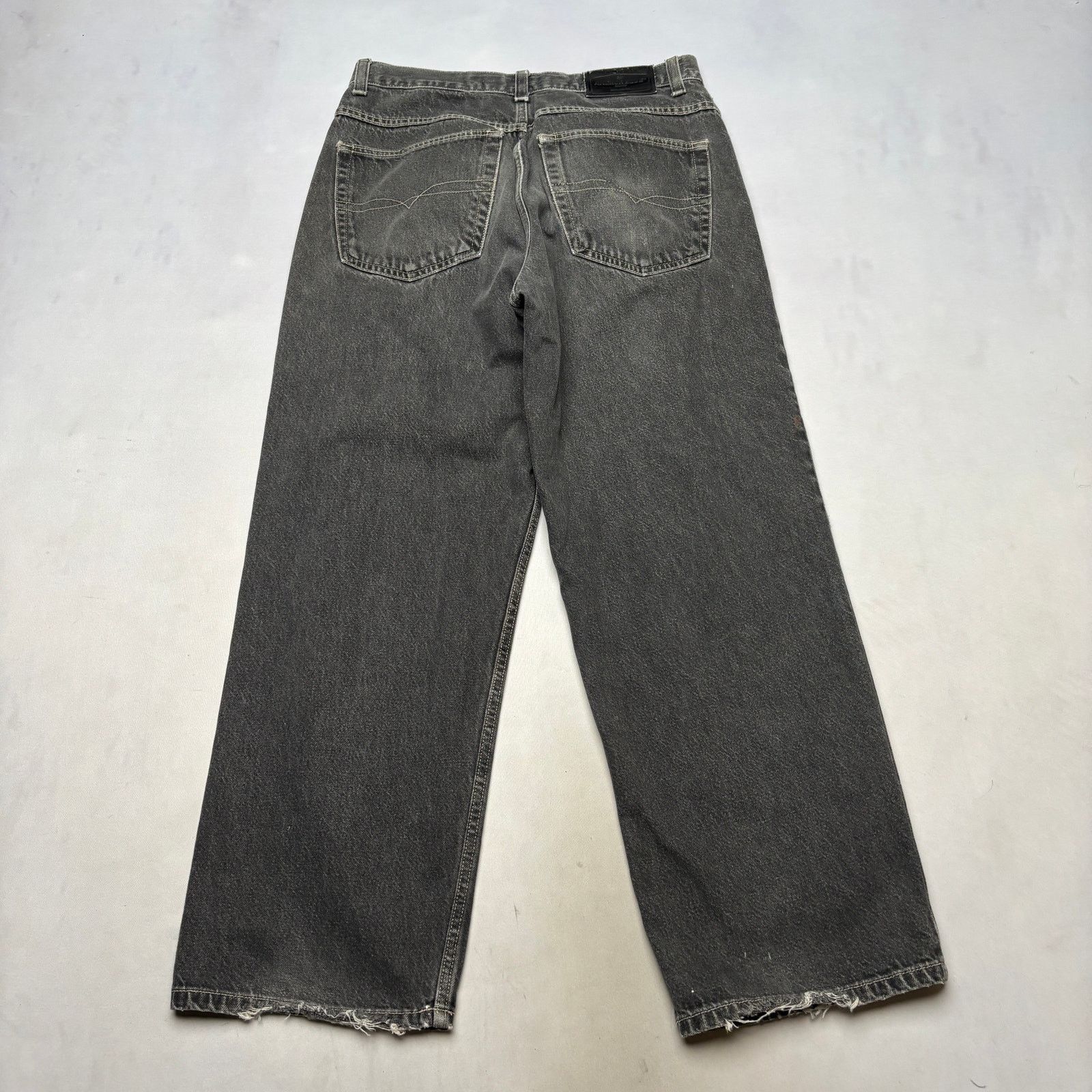 Anchor Blue × Vintage Vintage Y2K Anchor Blue Big Baggy Jeans Men's 34x30 Skater Size US 34 / EU 50 - 3 Thumbnail
