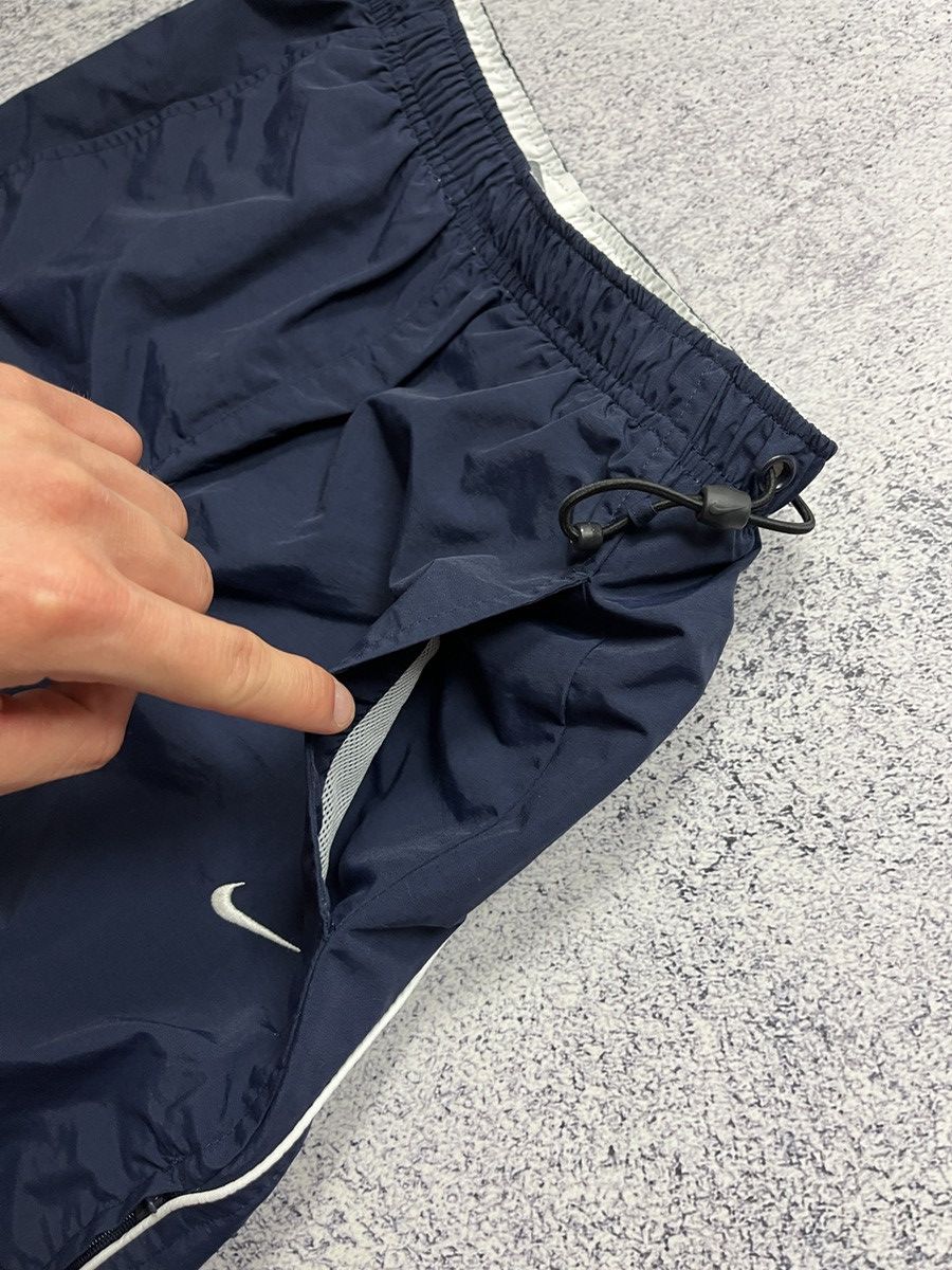 Nike × Vintage Nike Y2k Nylon Drill Track 2/3 Pants Breeches Size US 30 / EU 46 - 10 Thumbnail