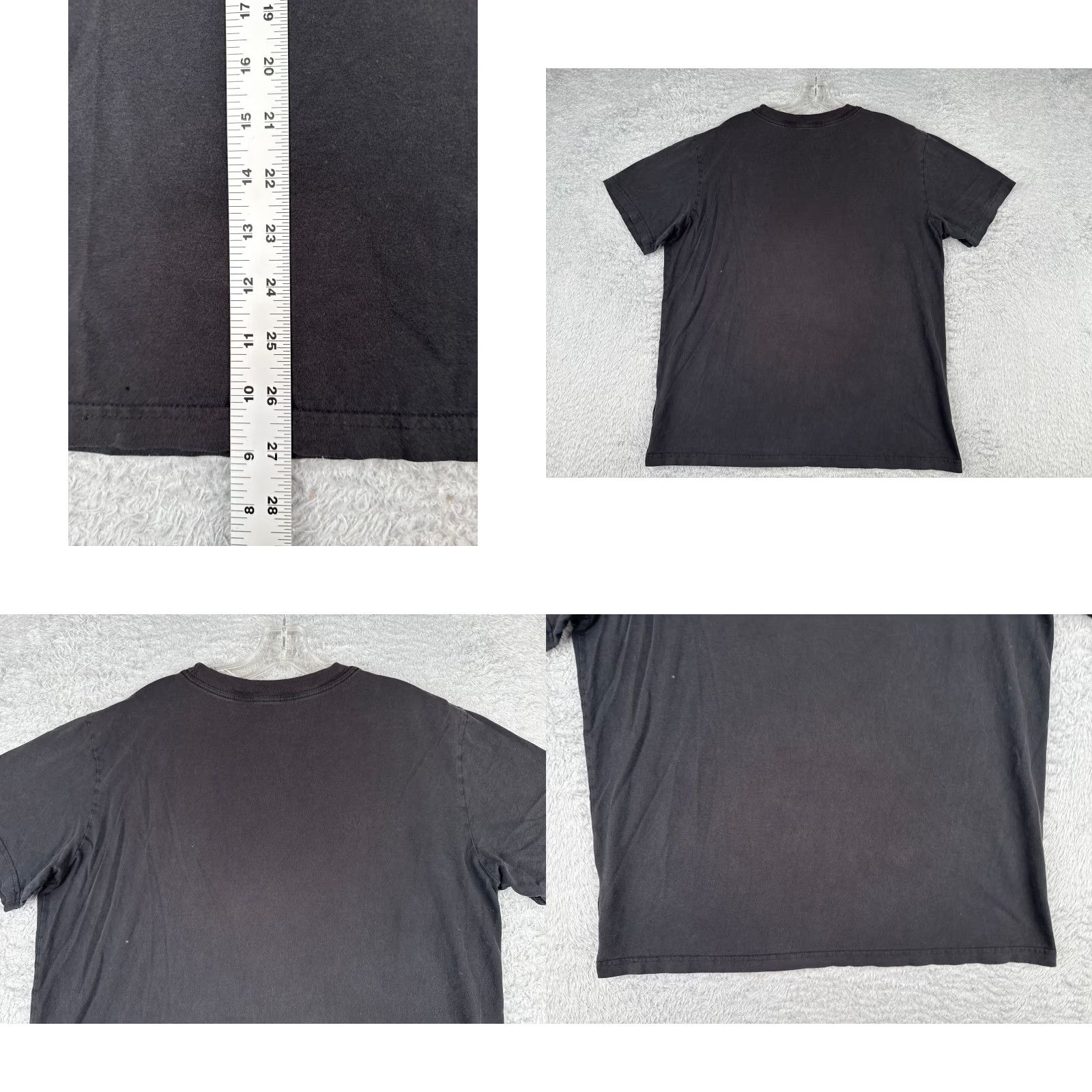 The North Face The North Face Shirt Men L Black Crew Neck Logo 100% Cotton Read All Seasons Breathable Size US L / EU 52-54 / 3 - 9 Thumbnail