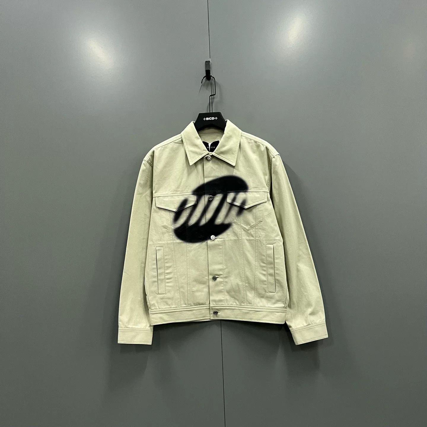 WE11DONE we11done geometric pattern denim jacket Size US XS / EU 42 / 0 - 1 Thumbnail