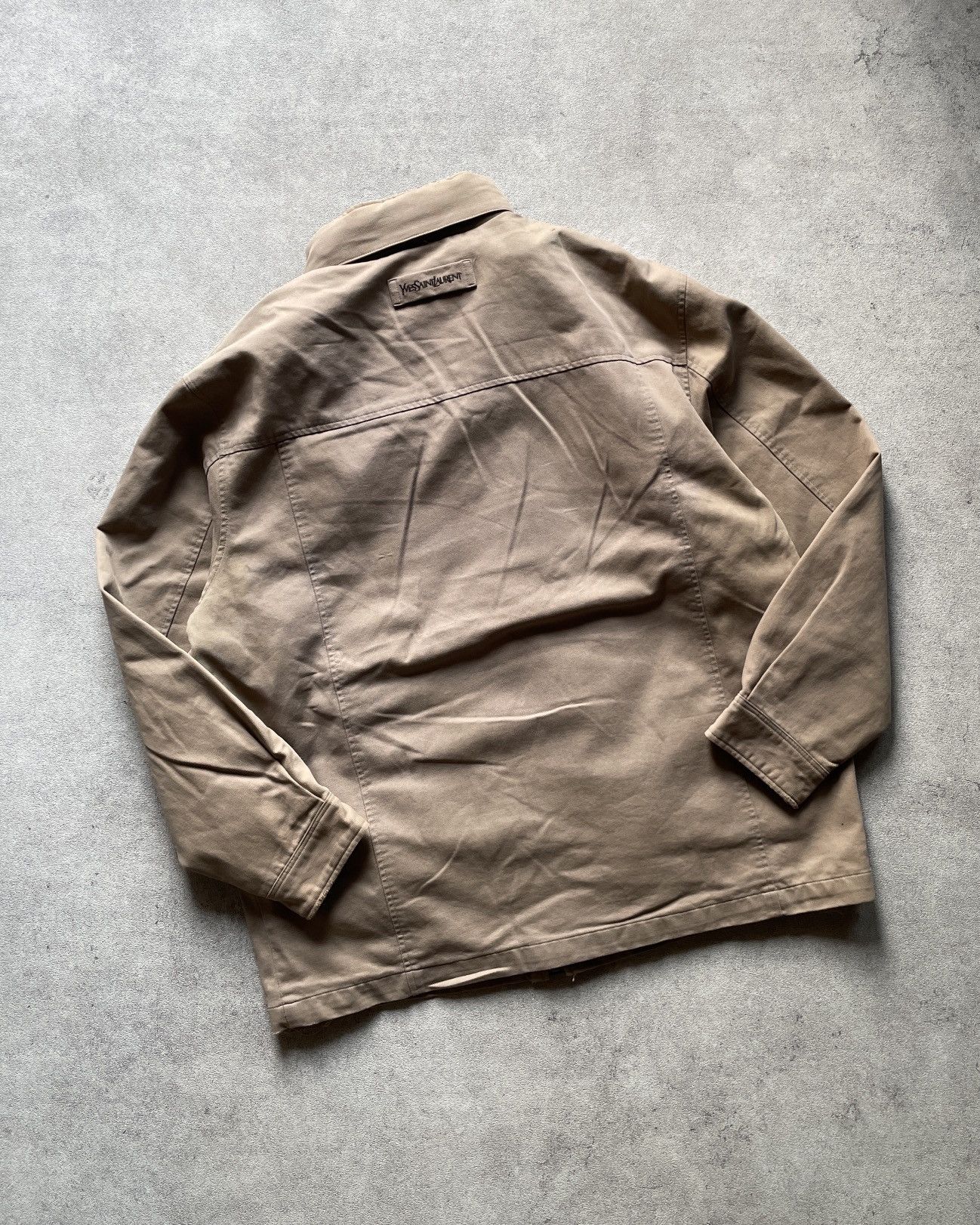 Yves Saint Laurent VERY RARE VINTAGE JACKET YVES SAINT LAURENT YSL BIG LOGO Size US XL / EU 56 / 4 - 13 Thumbnail