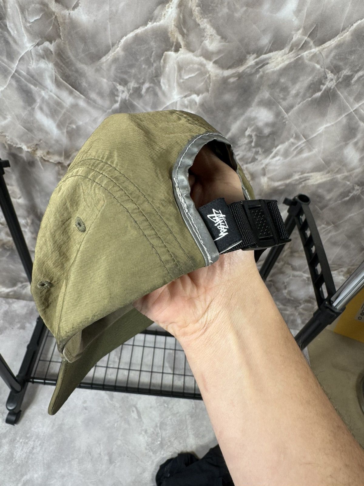 Stussy Vintage Stussy Nylon Y2k Cap Size ONE SIZE - 8 Thumbnail