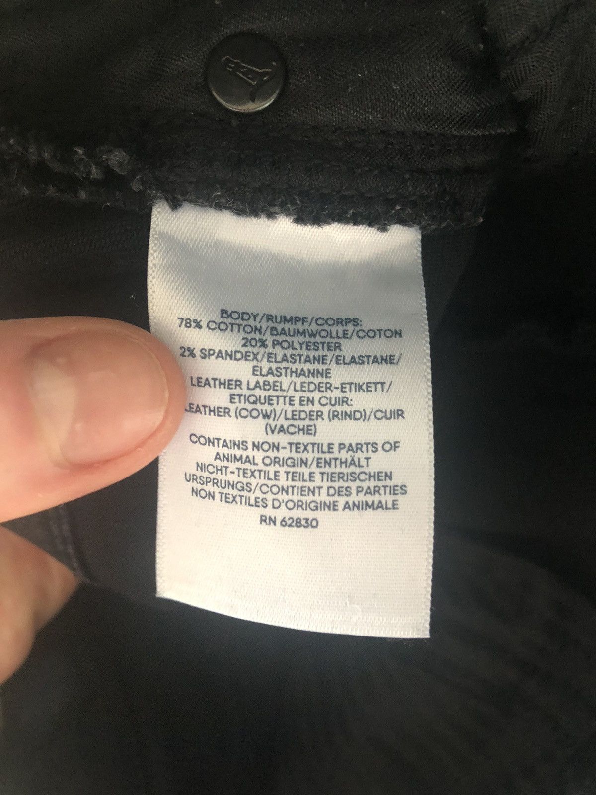 Lands' End × Vintage LANDS’ END VINTAGE QUALITY BLACK DENIM PANTS JEANS Size US 32 / EU 48 - 6 Thumbnail