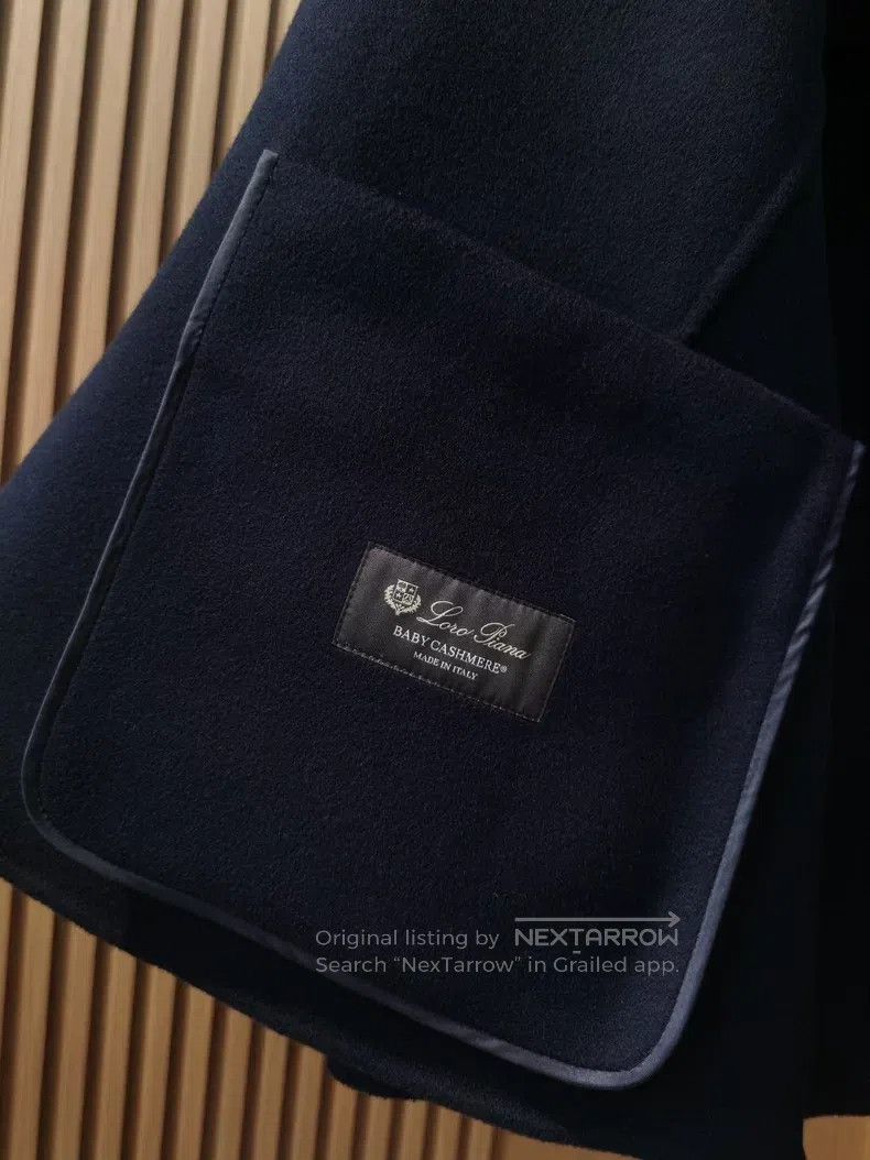 Loro Piana Loro Piana Cashmere fleece single-breasted jacket Size US M / EU 48-50 / 2 - 2 Thumbnail