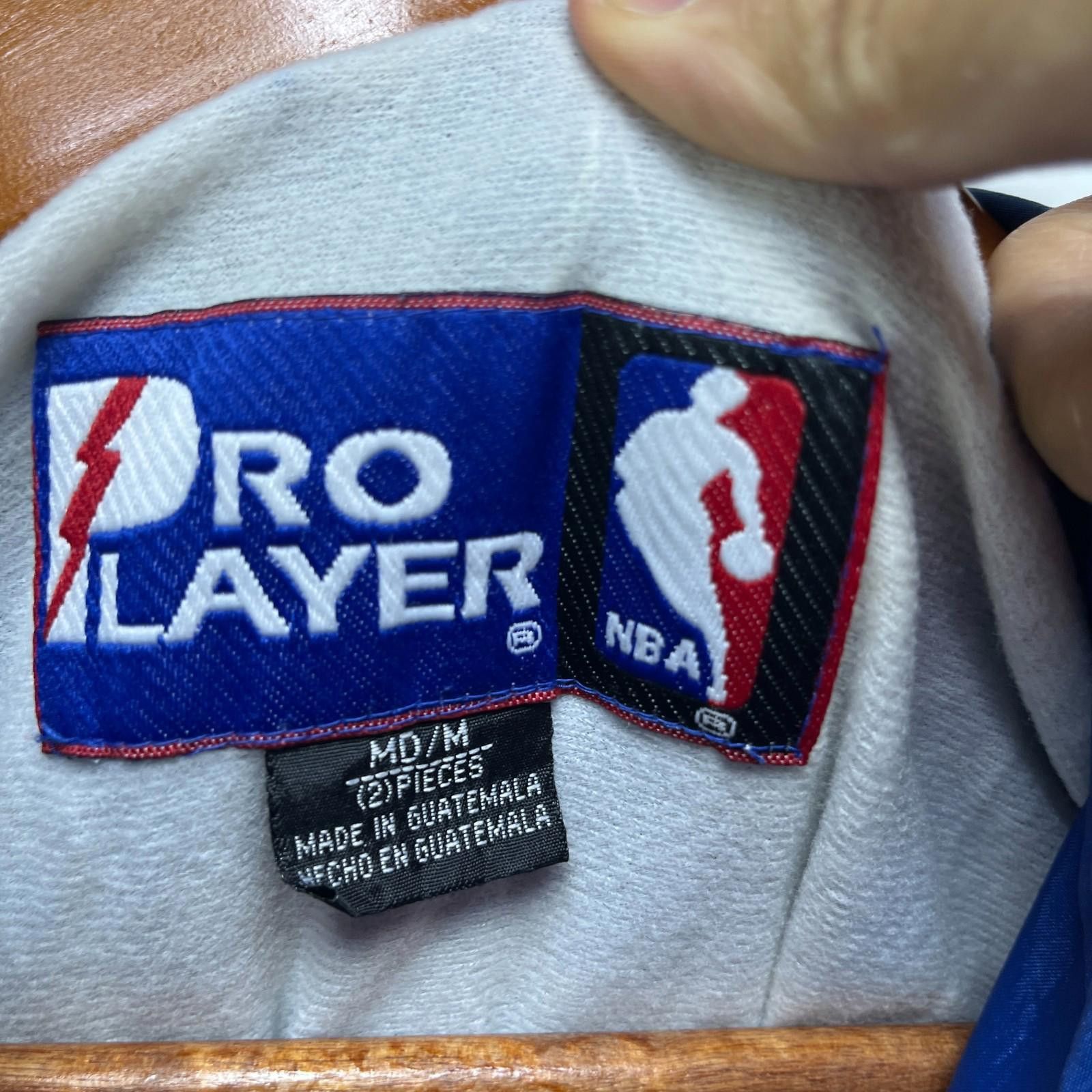 Pro Player Vintage Dallas Mavericks NBA Windbreaker Jacket Medium Size ONE SIZE - 6 Thumbnail
