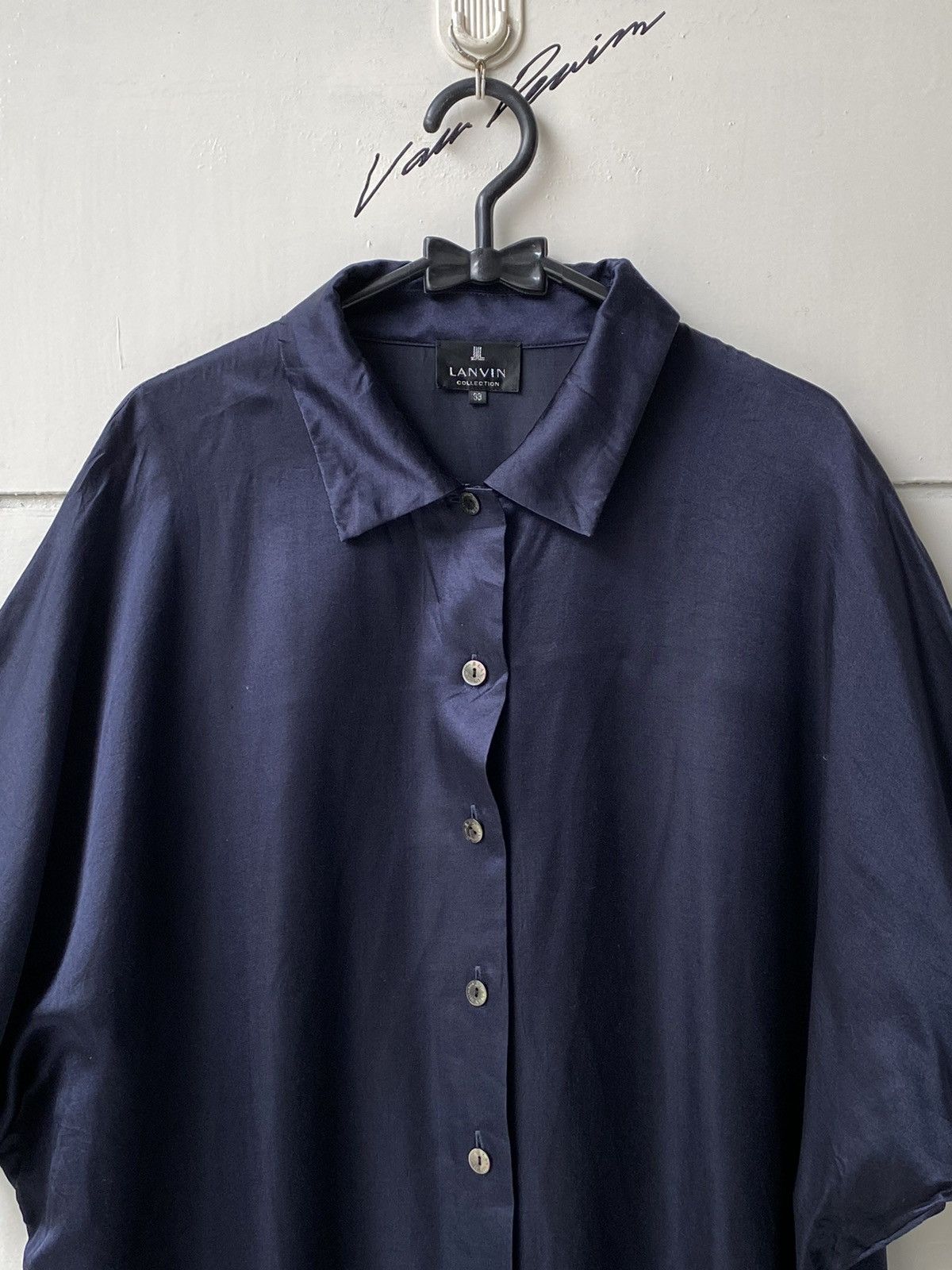 Lanvin LANVIN Collection Navy Dress Size XXL / US 16-18 / IT 52-54 - 12 Thumbnail