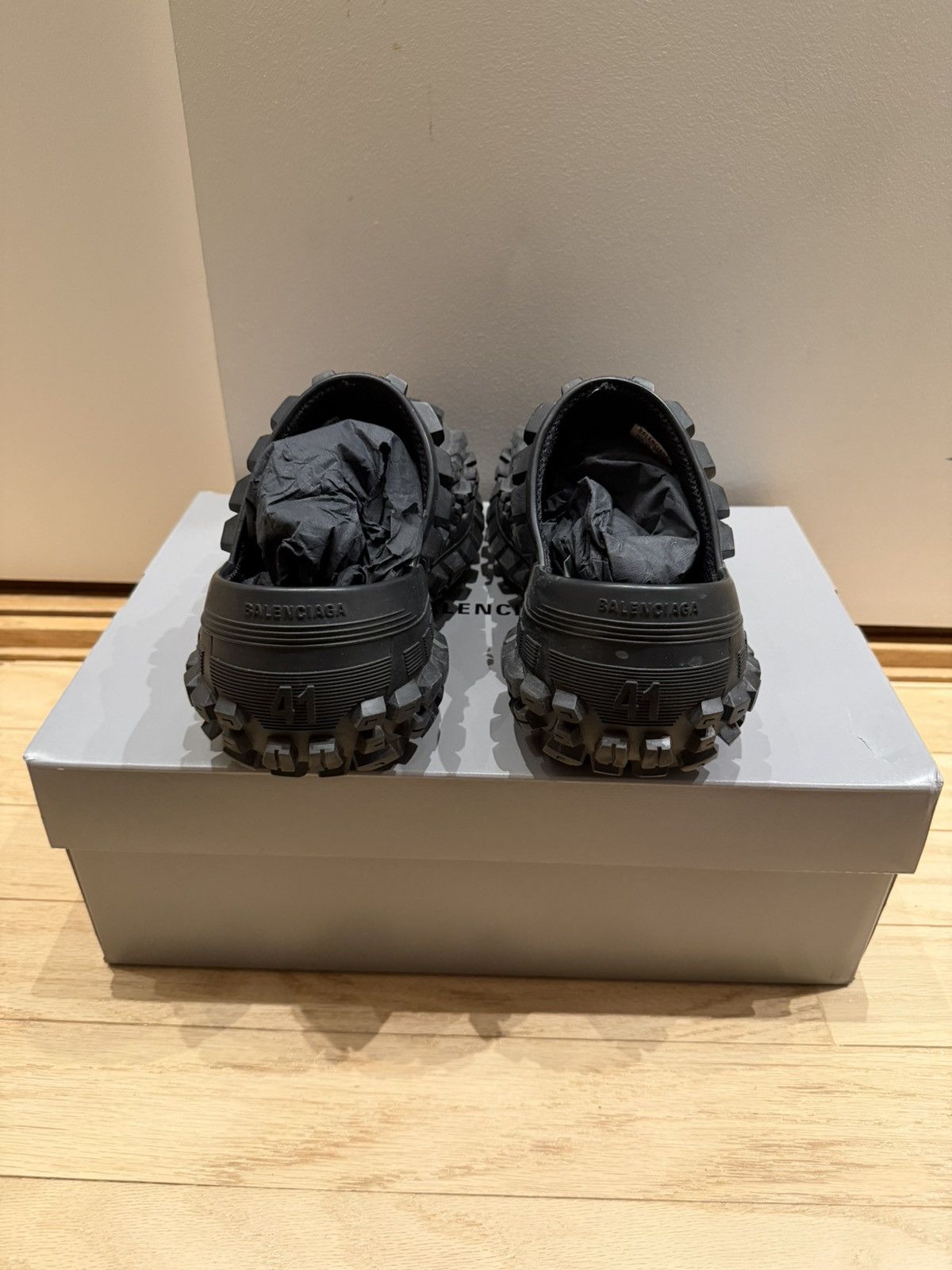 Balenciaga Balenciaga Defender Clog Black size 41