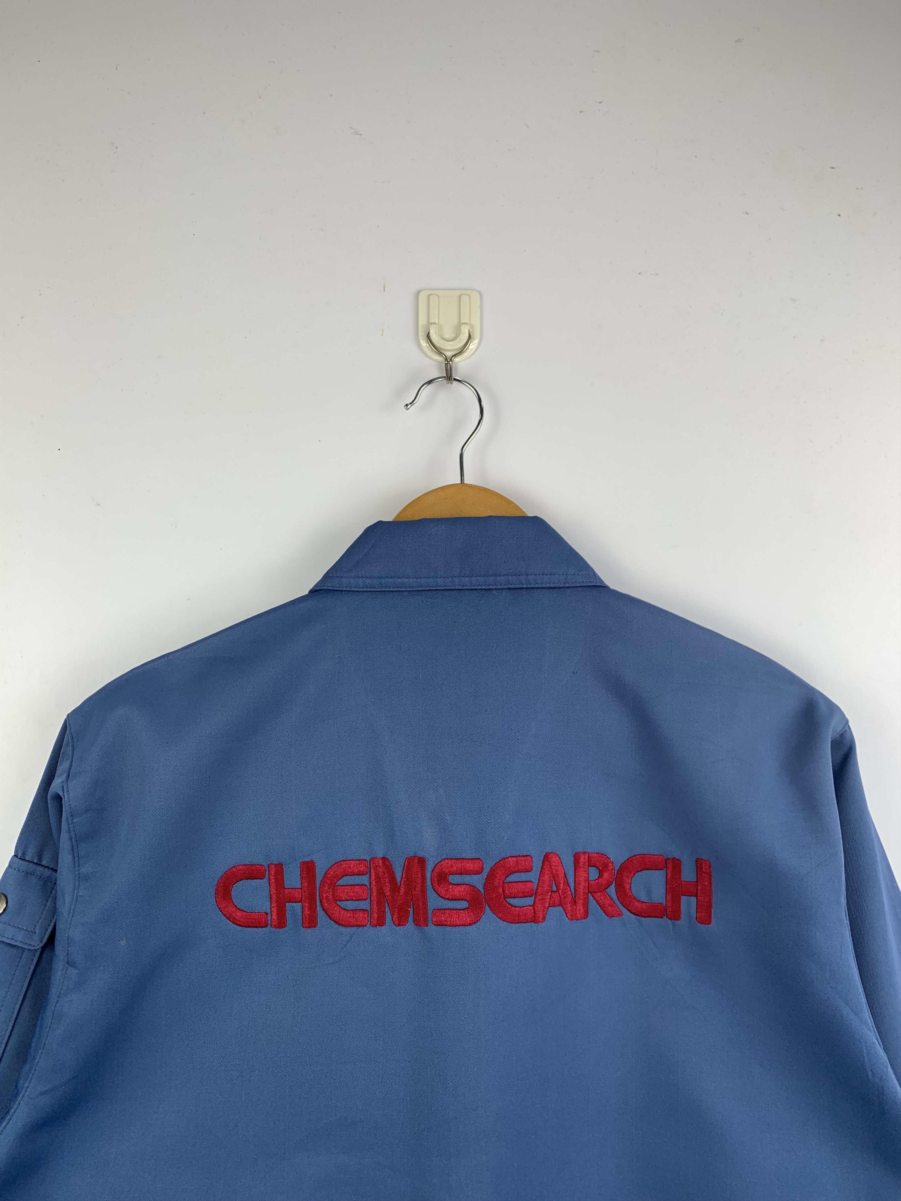 Japanese Brand Vintage 90s Japanese Brand Worker Denim Jacket J1627 Size US S / EU 44-46 / 1 - 5 Thumbnail
