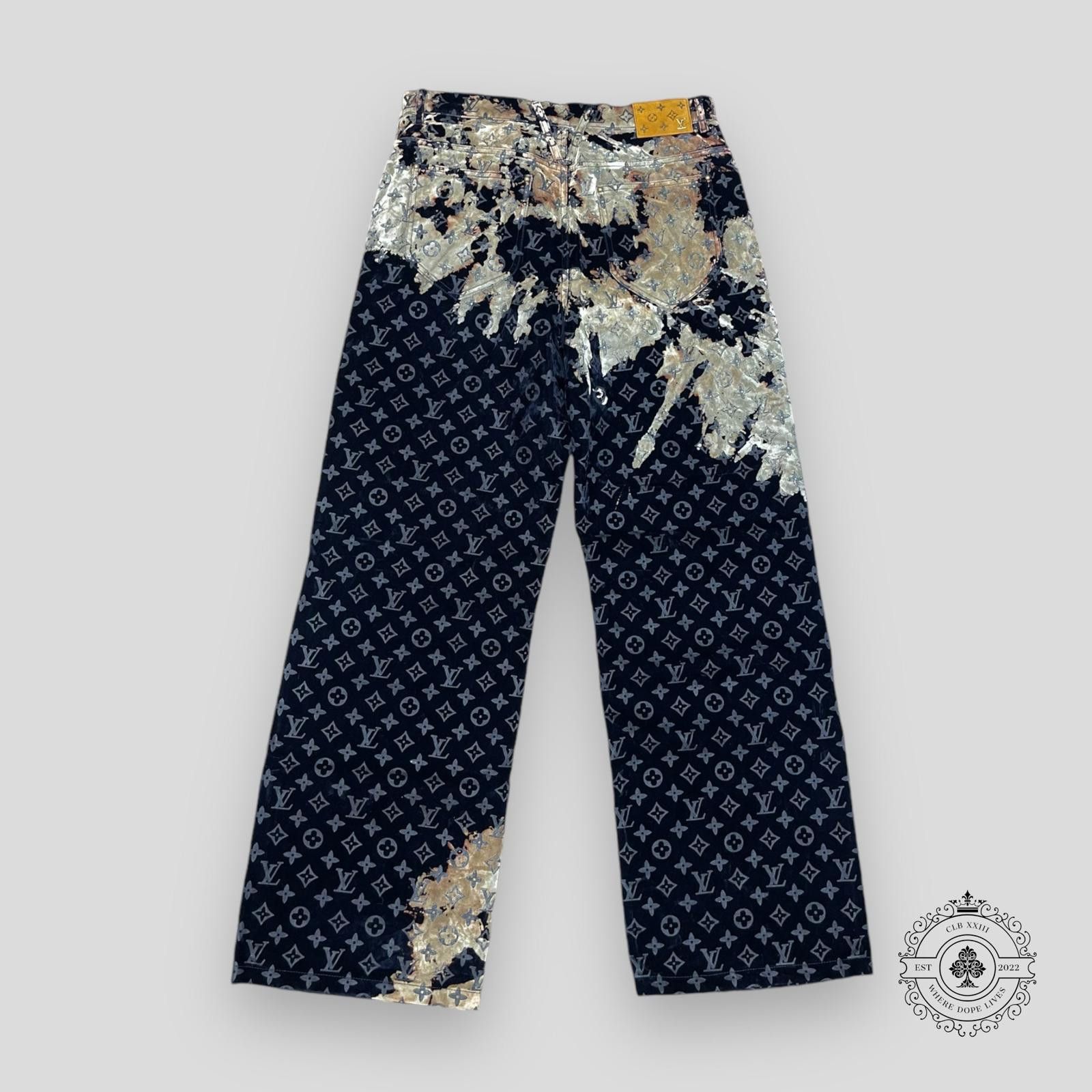 Louis Vuitton Louis Vuitton Monogram Bleach Denim Pants Size US 34 / EU 50 - 2 Thumbnail