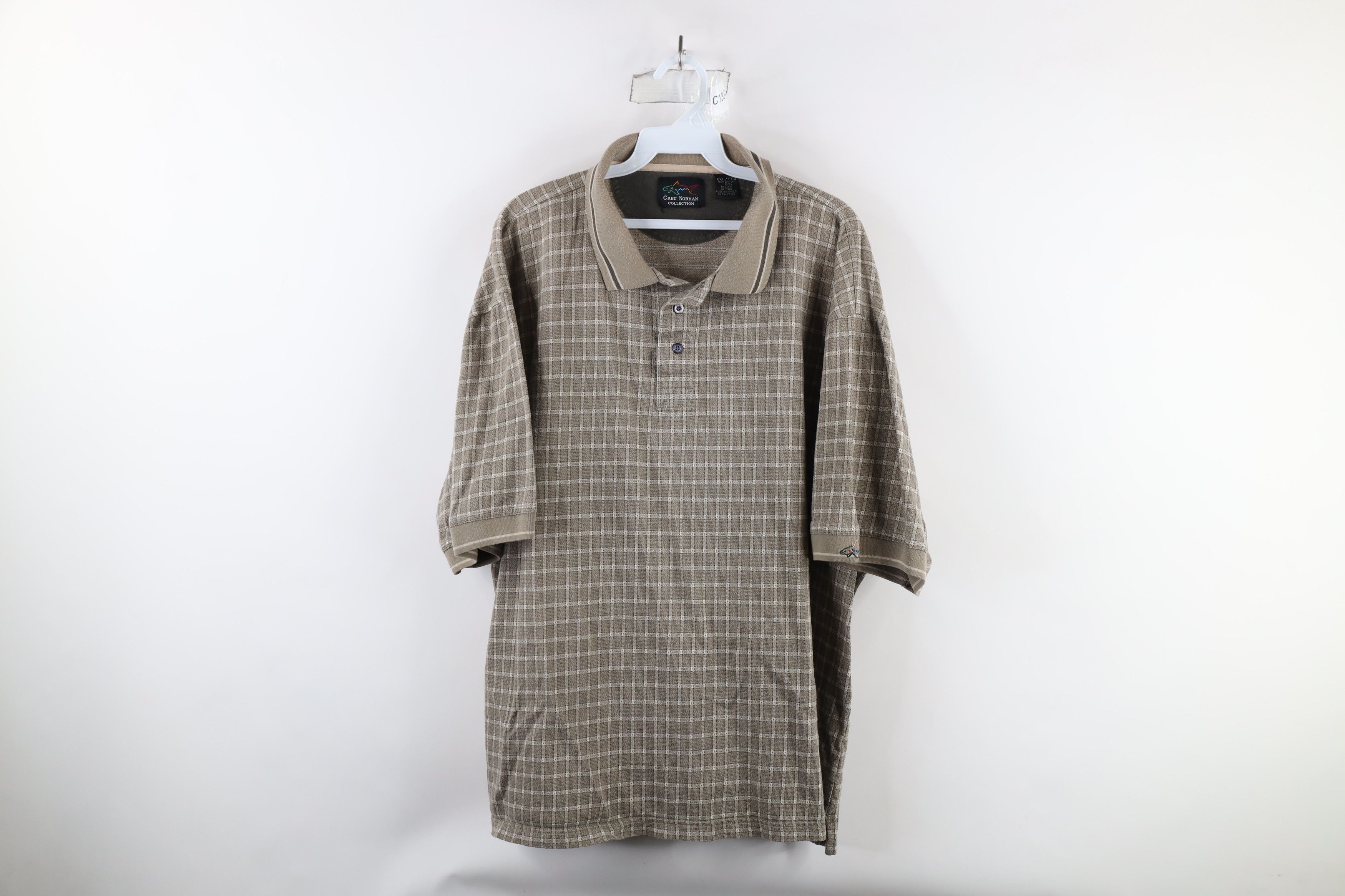 Vintage Vintage 90s Streetwear Short Sleeve Collared Golf Polo Shirt Size US XL / EU 56 / 4 - 1 Thumbnail