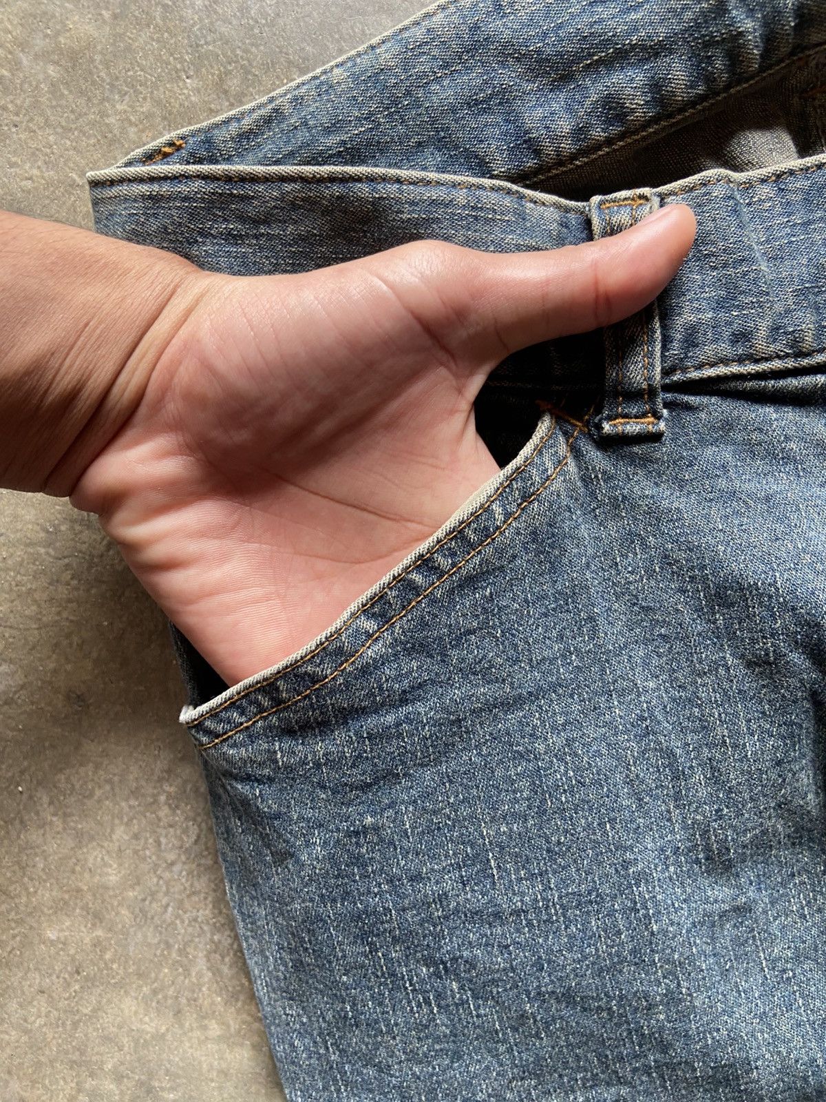 Japanese Brand ❗️Patchwork Flare Jeans Y2K Japanese Archive Size 28" / US 6 / IT 42 - 11 Thumbnail
